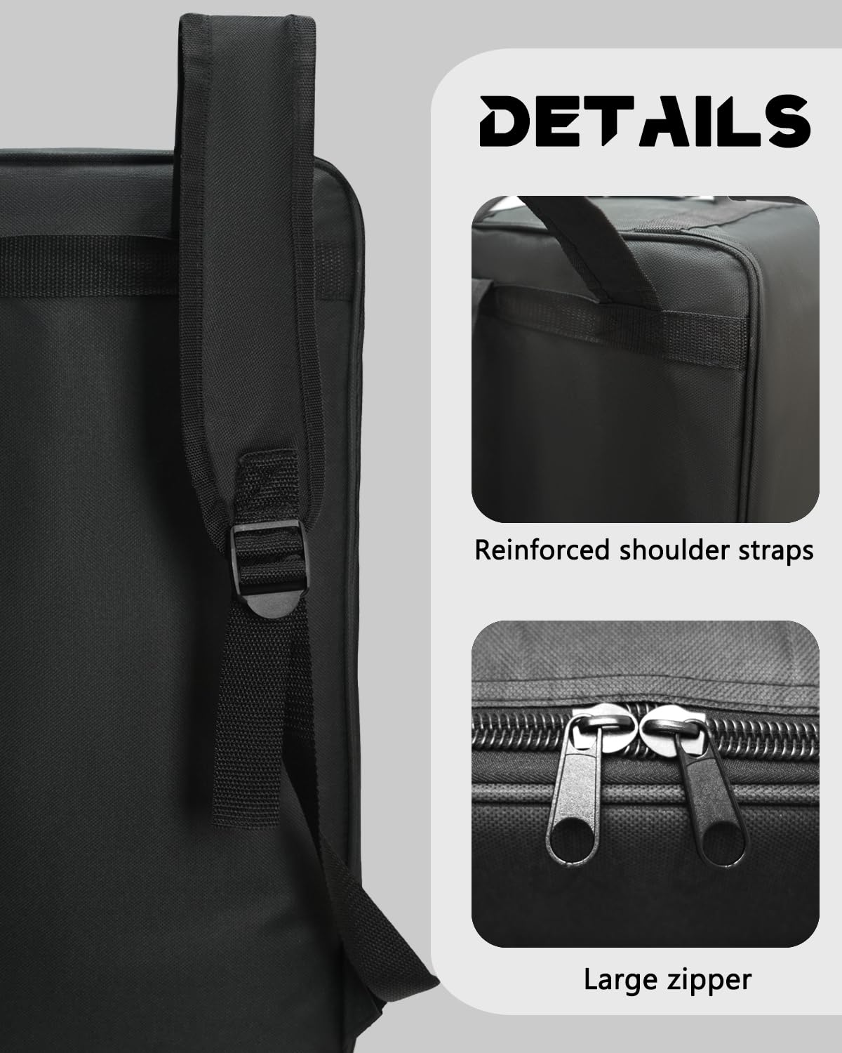 Amazing Fair Cajon Box Drum Bag with Carry Handle and Shoulder Straps (12.6 x 21 x 12.6 inches)