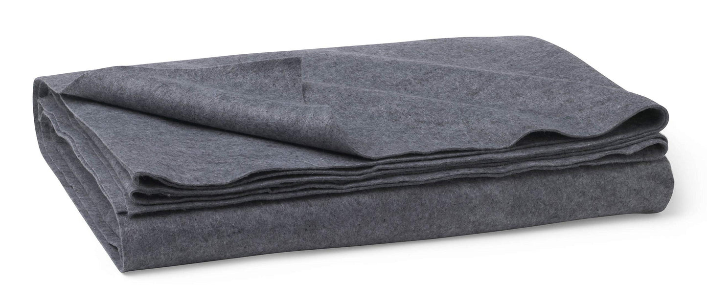 Medline NONDB4080 Disposable Emergency Blanket; 40-Inch X 80-Inch; Gray (Pack of 10), 40 x 80