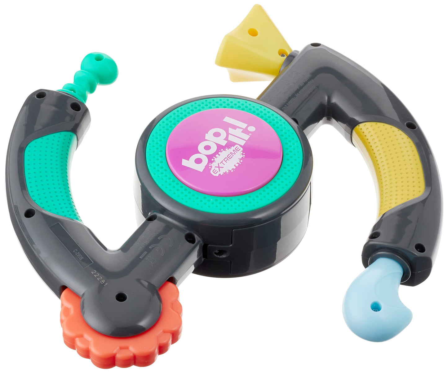 Bop It! Extreme Electronic Game for 1 or More Players, Fun Party Game for Kids Ages 8+, 4 Modes Including One-On-One Mode, Interactive Game (English)