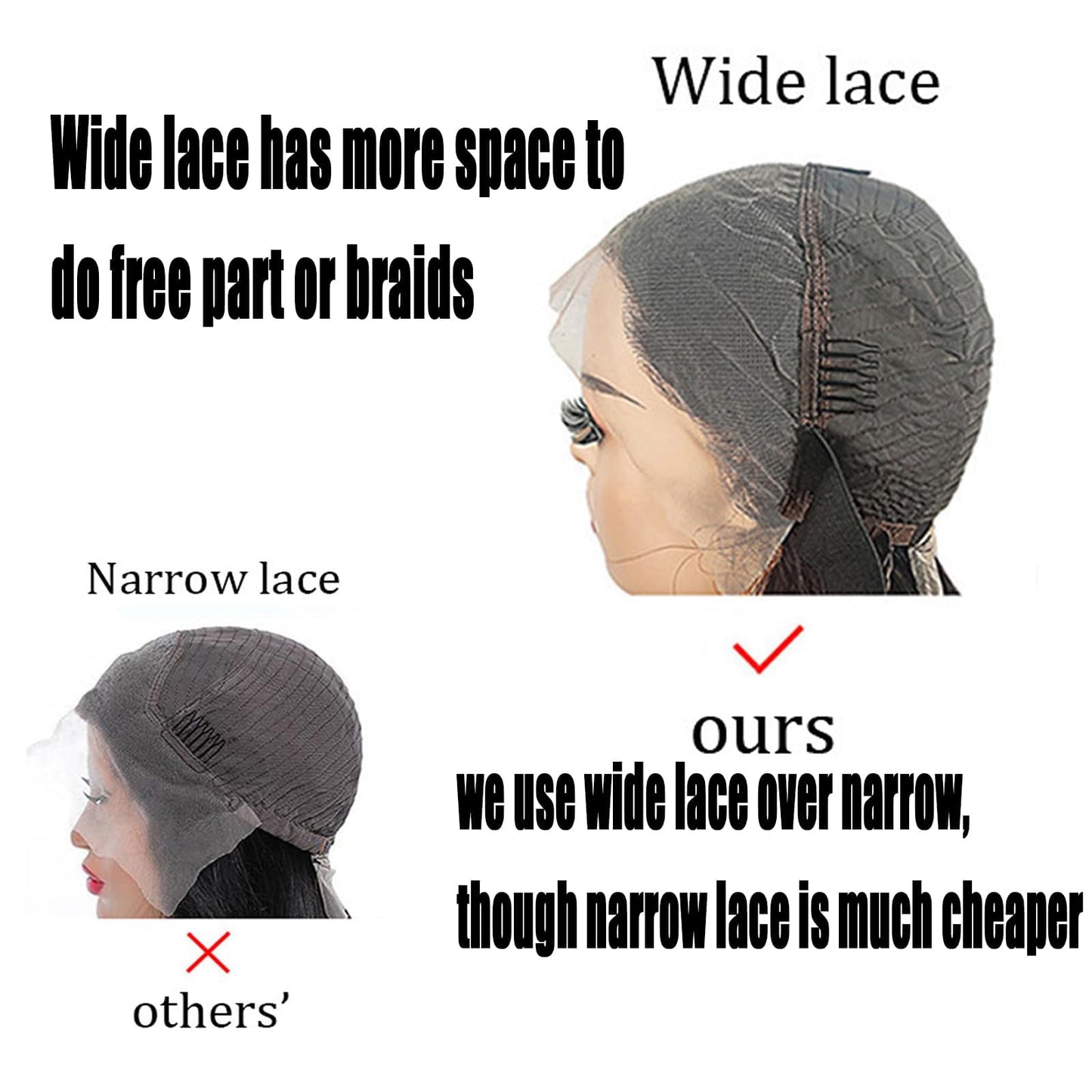Fronbanis Body Wave Lace Front Wigs Human Hair Wigs for Women 13x4 180% Density HD Lace Frontal Wig Pre Plucked with Baby Hair Perruque Femme Humain Naturel 20 Inches Natural Black