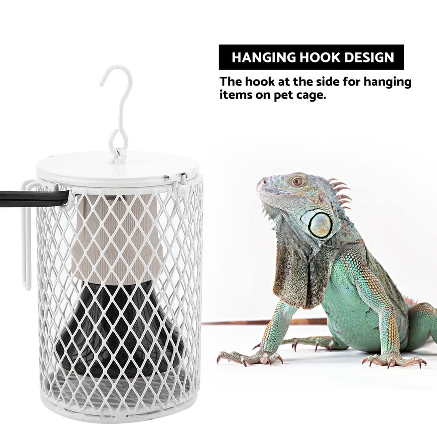 Ceramic Heat Emitter, 100W Heat Lamp for Chicks, Bird Heater for Cage, Infrared Heating for Pet No Light Emitting for Amphibian Pet Brooder Coop Incubating Chicken