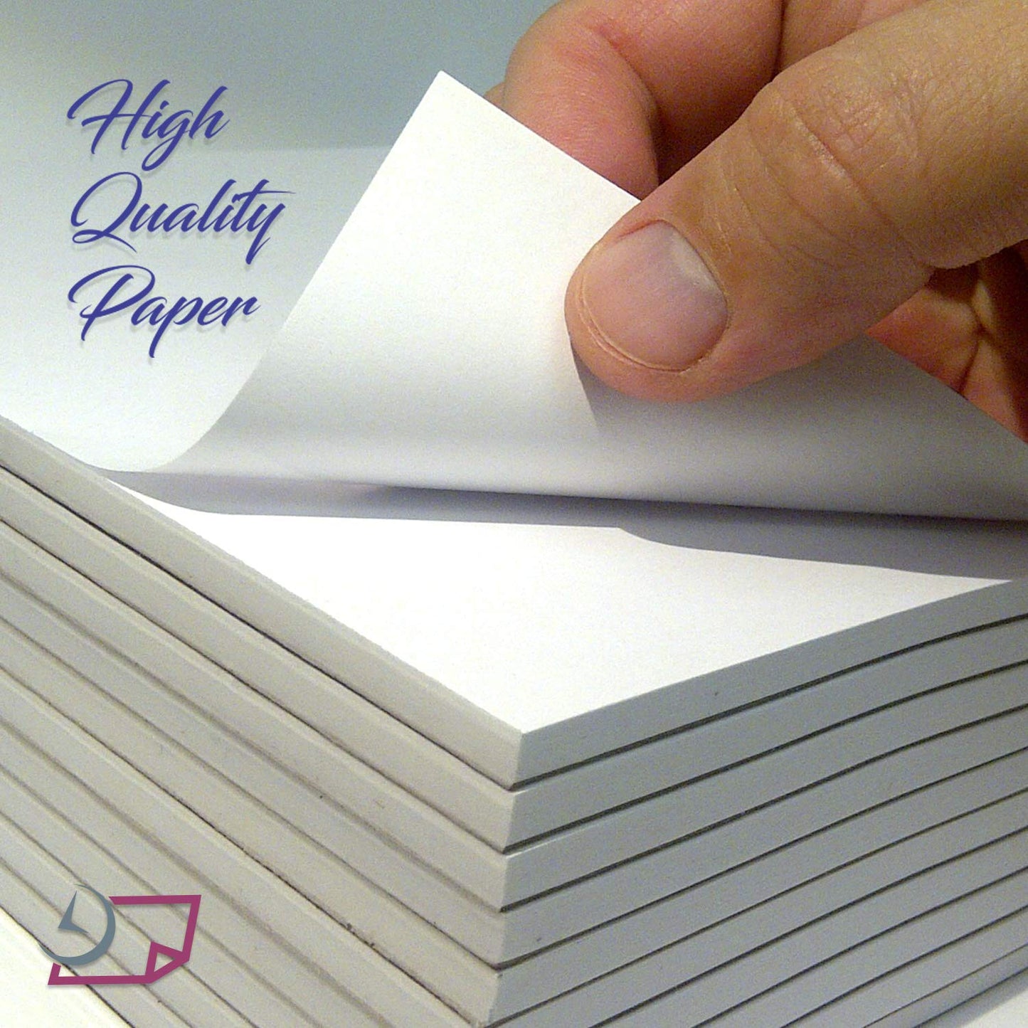 Memo Pads - Note Pads - Scratch Pads - Writing Pads - 10 Pads with 50 Sheets in Each Pad (5.5 x 8.5 inches)