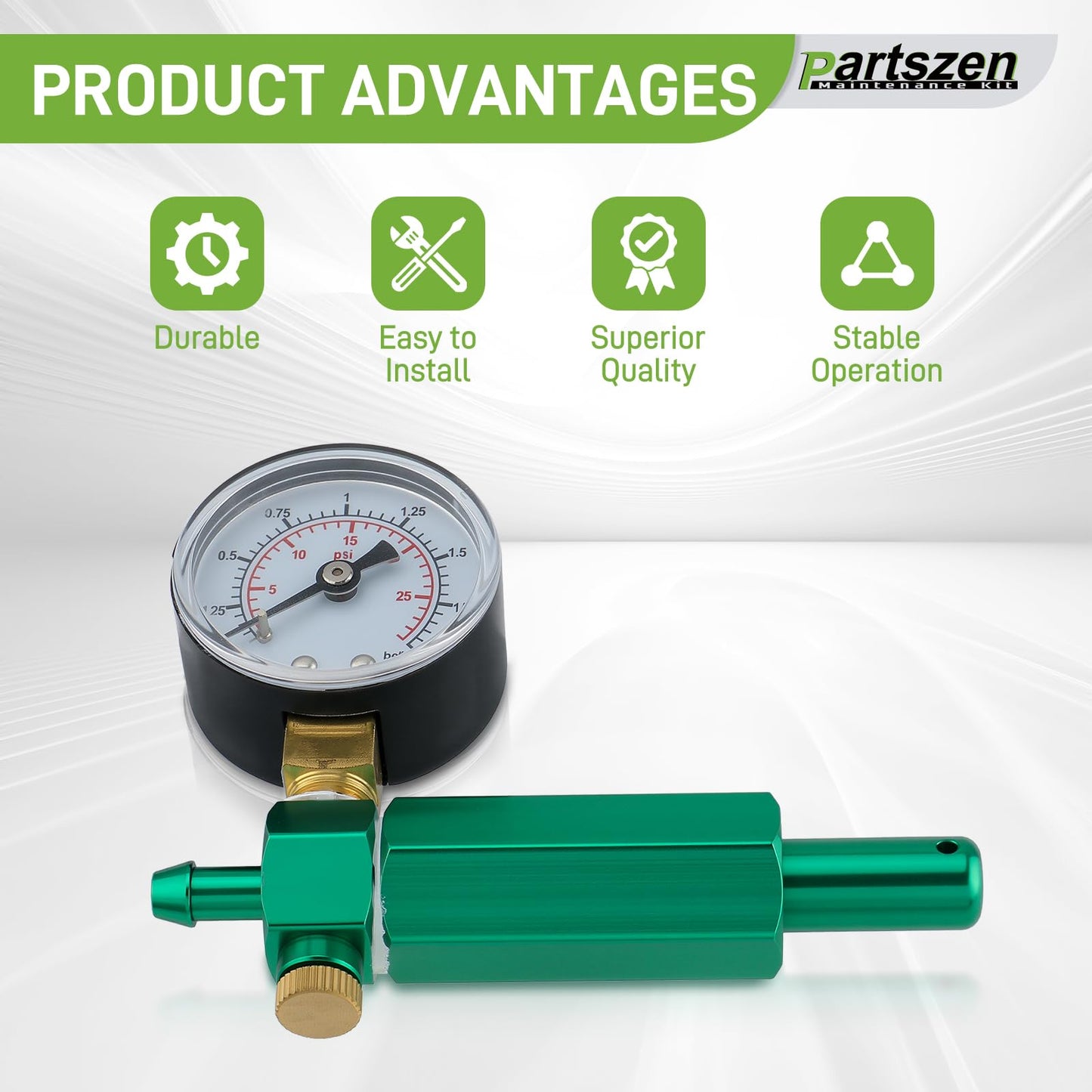 partszen Carburetor Leak Detector for W-albro 57-21-1 Tillotson 243-504 Replaces ZAMA ZPG-2 with Metering Lever Adjustment Tools Replaces for W-albro & Zama ZT-1 500-13
