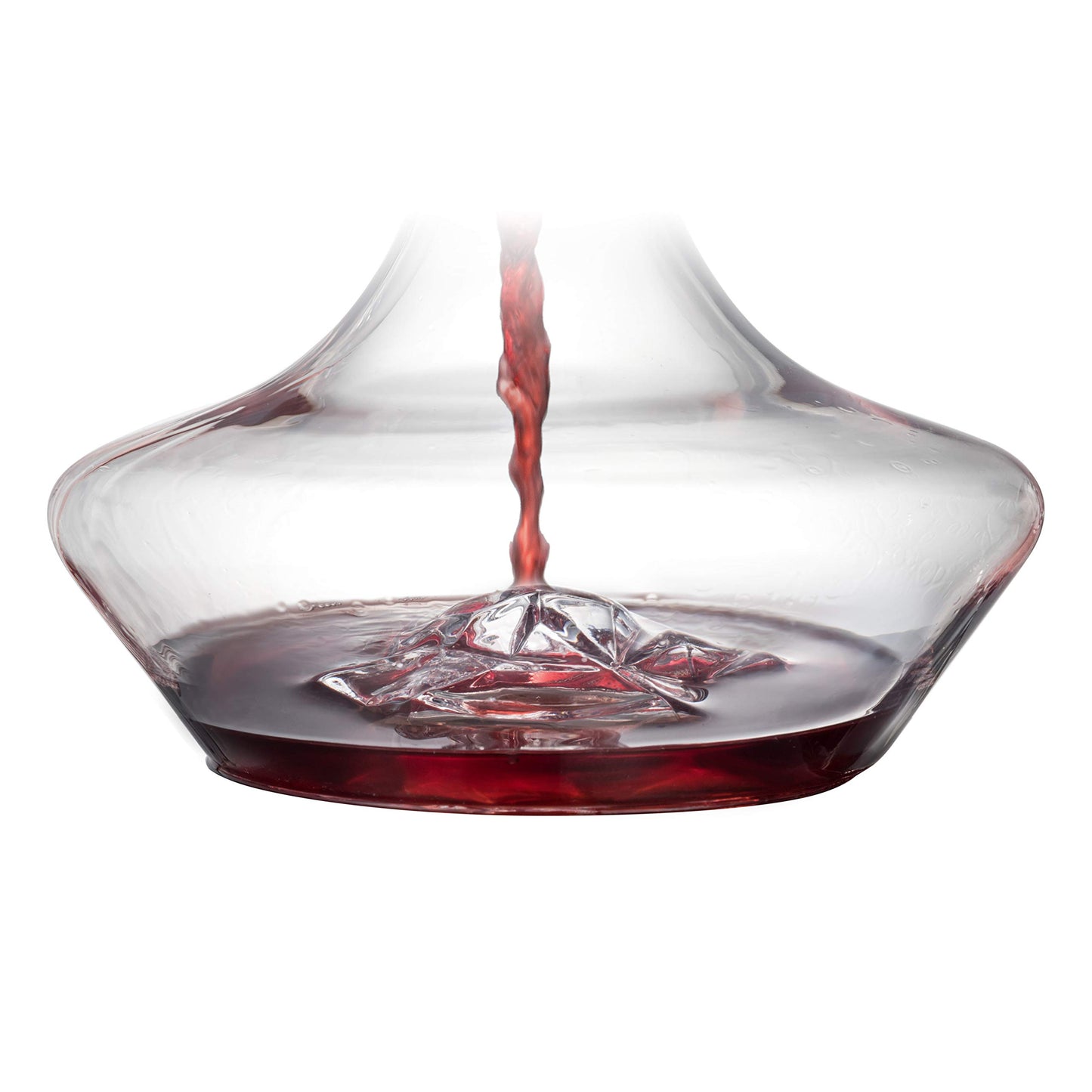 YouYah Iceberg Wine Decanter Set with Aerator Filter,Drying Stand and Cleaning Beads,Red Wine Carafe,Wine Aerator,Wine Gift,100% Hand Blown Lead-Free Crystal Glass