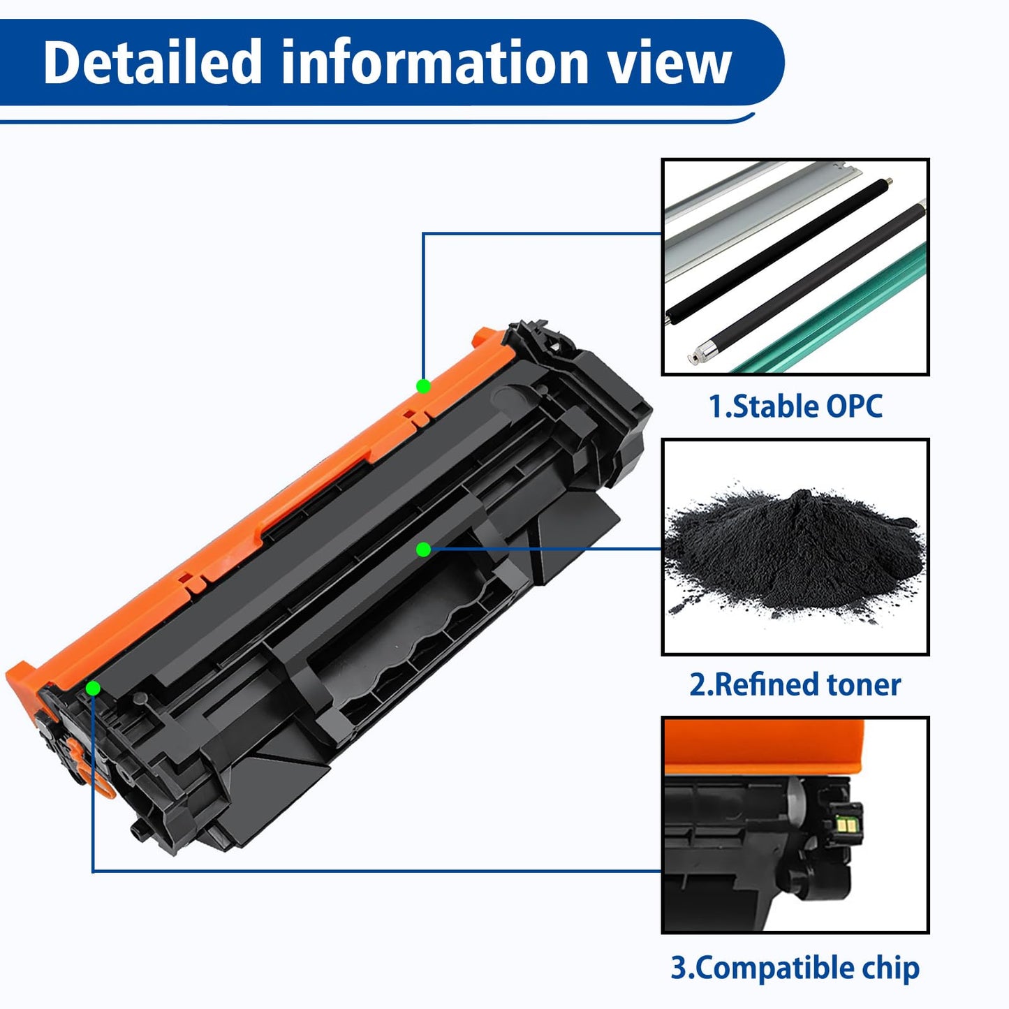 High-Capacity 071H Toner Cartridge (2500 Pages) - Replacement for 071/071H - Replacement with Image Class LBP121/LBP122/LBP122dw & MF270/MF272/MF273/MF275 Series Printers