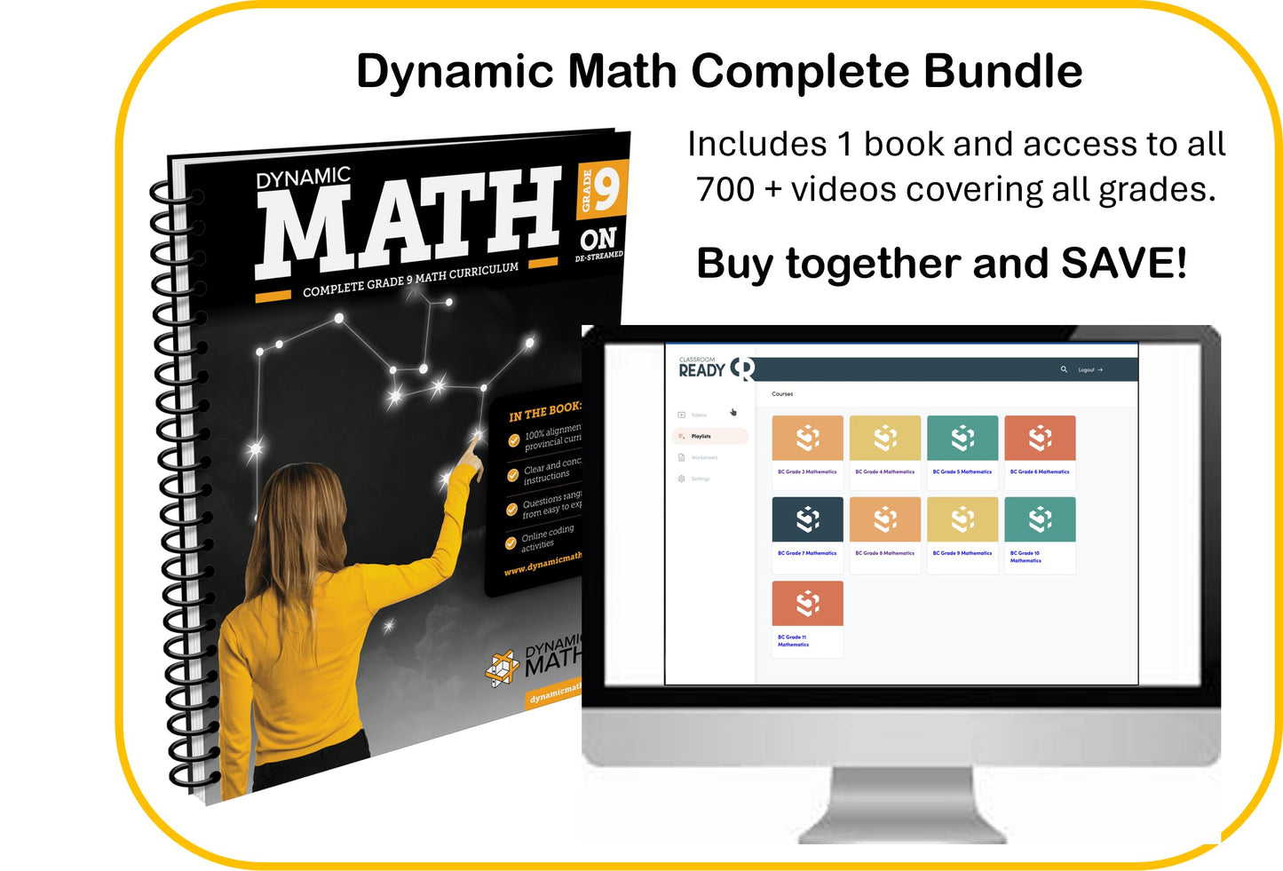 Dynamic Math Workbook - Complete Grade 5 Mathematics Curriculum (BC Edition)