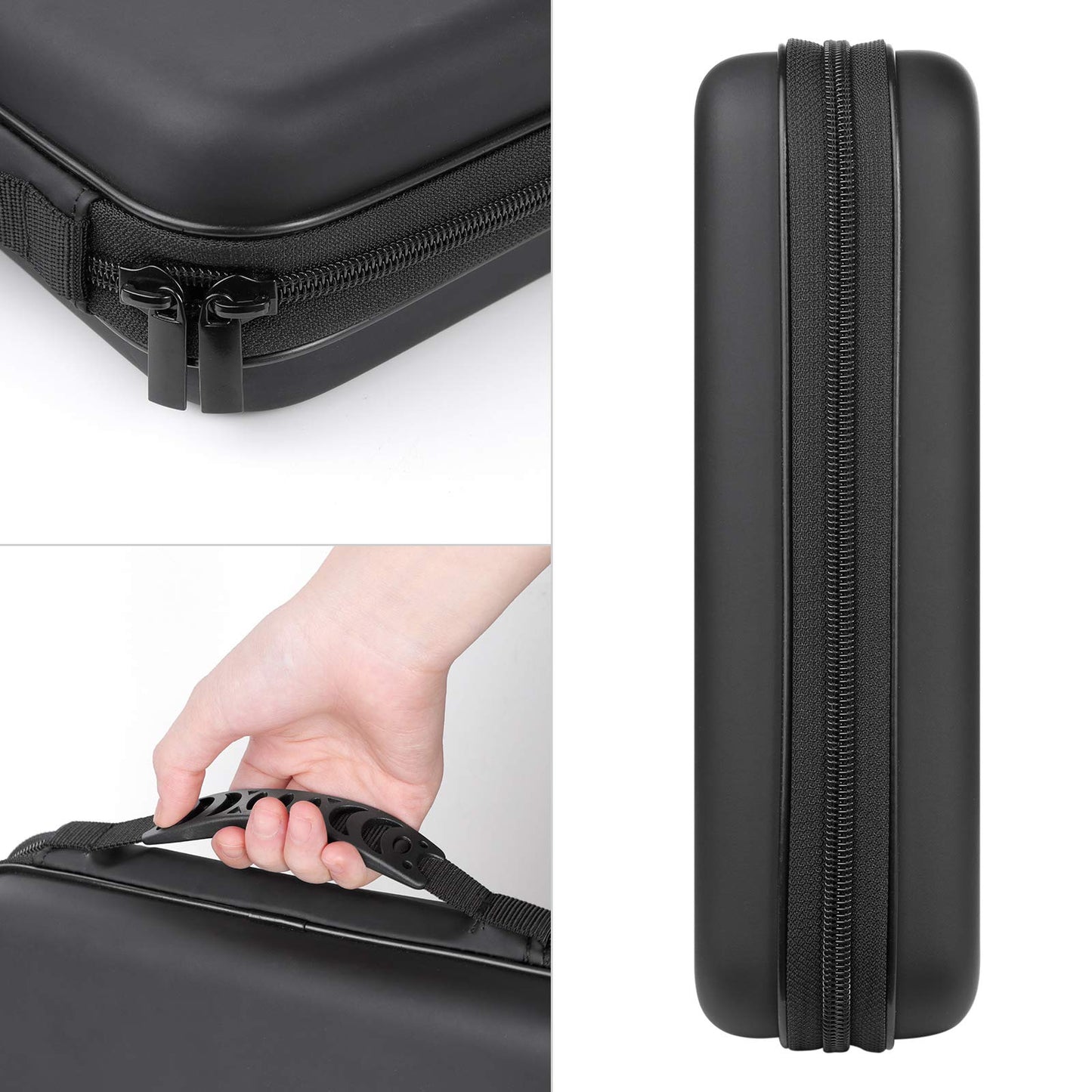 CD Case, alavisxf xx 192 Capacity Hard EVA Blu-ray Storage Orangier Wallet Bag Protable CD Case Holder for Car Home Travel (Black192, 192 Capacity)