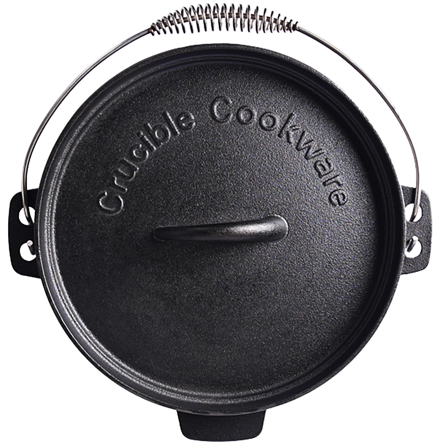 Pre-Seasoned Cast Iron Camp Dutch Oven With Legs, 4.1 qt, including Lid Lifter & Lid Stand