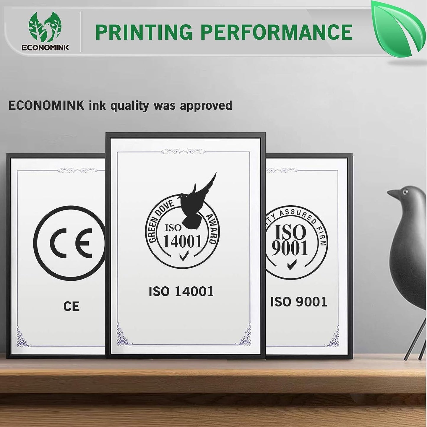 Economink Remanufactured 245XL Black Ink Cartridge Replacement for Canon PG-245XL 245 XL PG-243 Used for Pixma MX492 MX490 TR4520 MG2522 MG2520 TS3120 iP2820 TR4522 MG2922 MG2920 TS202TS302 Printer