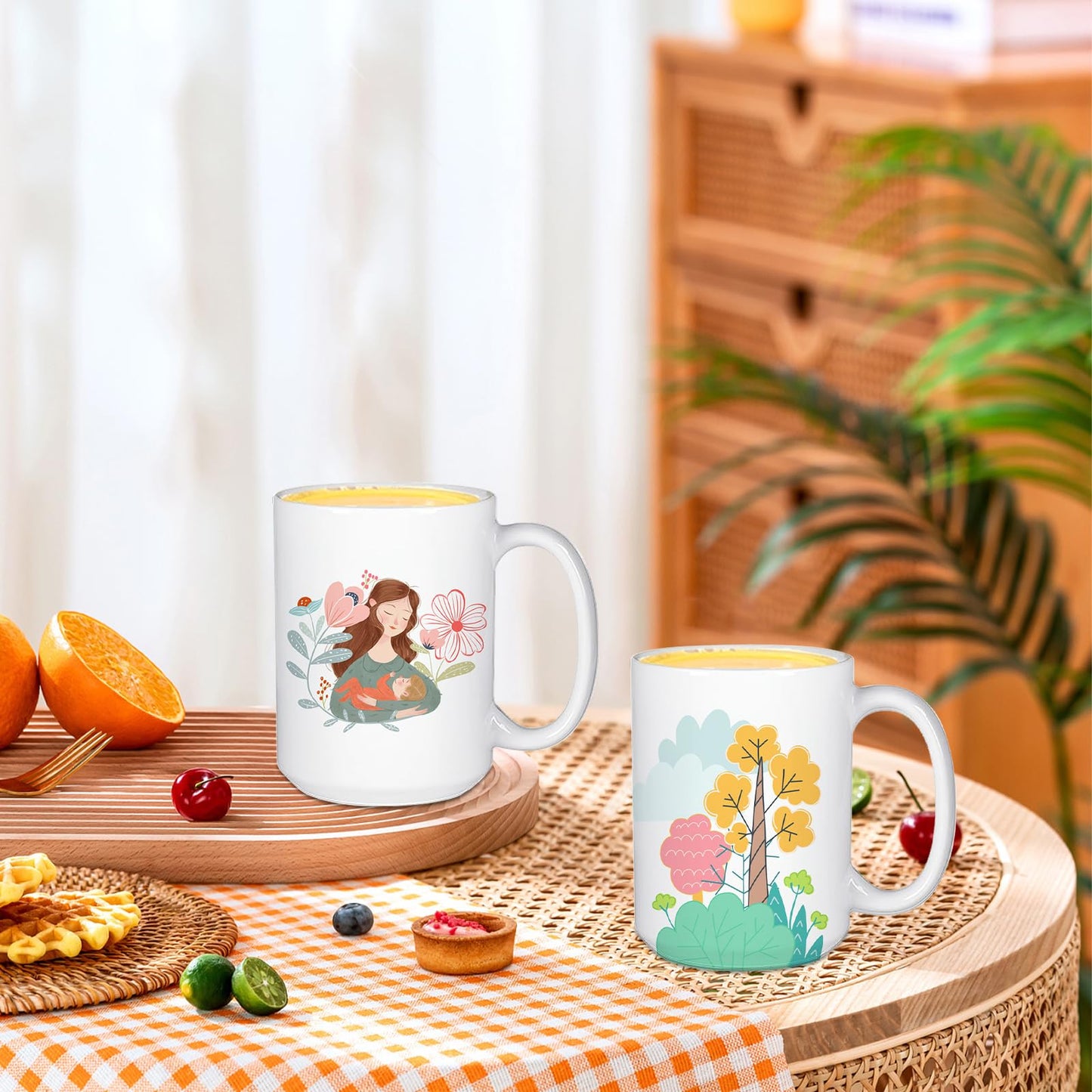 Sublimation Mugs 15 oz Set of 12 Bulk White Ceramic Coffee Mug Tazas para Sublimacion Sublimation Ceramic-Coated Cups Sublimation Blank Mugs for Milk Latte Hot Cocoa and DIY Gifts (15.0 Fluid Ounces)