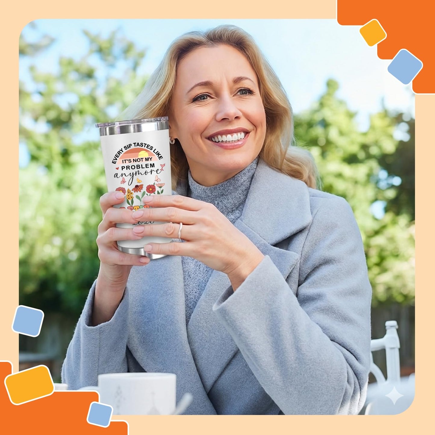 NewEleven Retirement Gift For Woman 2026 - Goodbye Present, Going Away Gift, Farewell Gifts For Coworkers Women From Colleague, Friend, Family - 20 Oz Tumbler