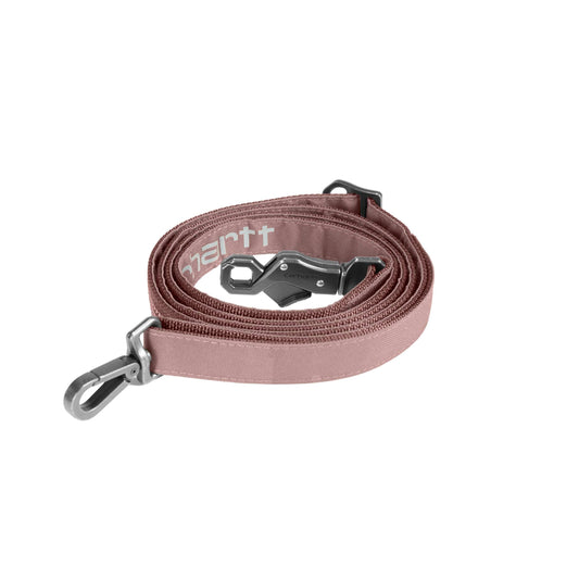 Carhartt Field Dog Leash, Durable 600-Denier Fabric W/Adjustable Metal D-Ring Hardware, Rose Tint, Large