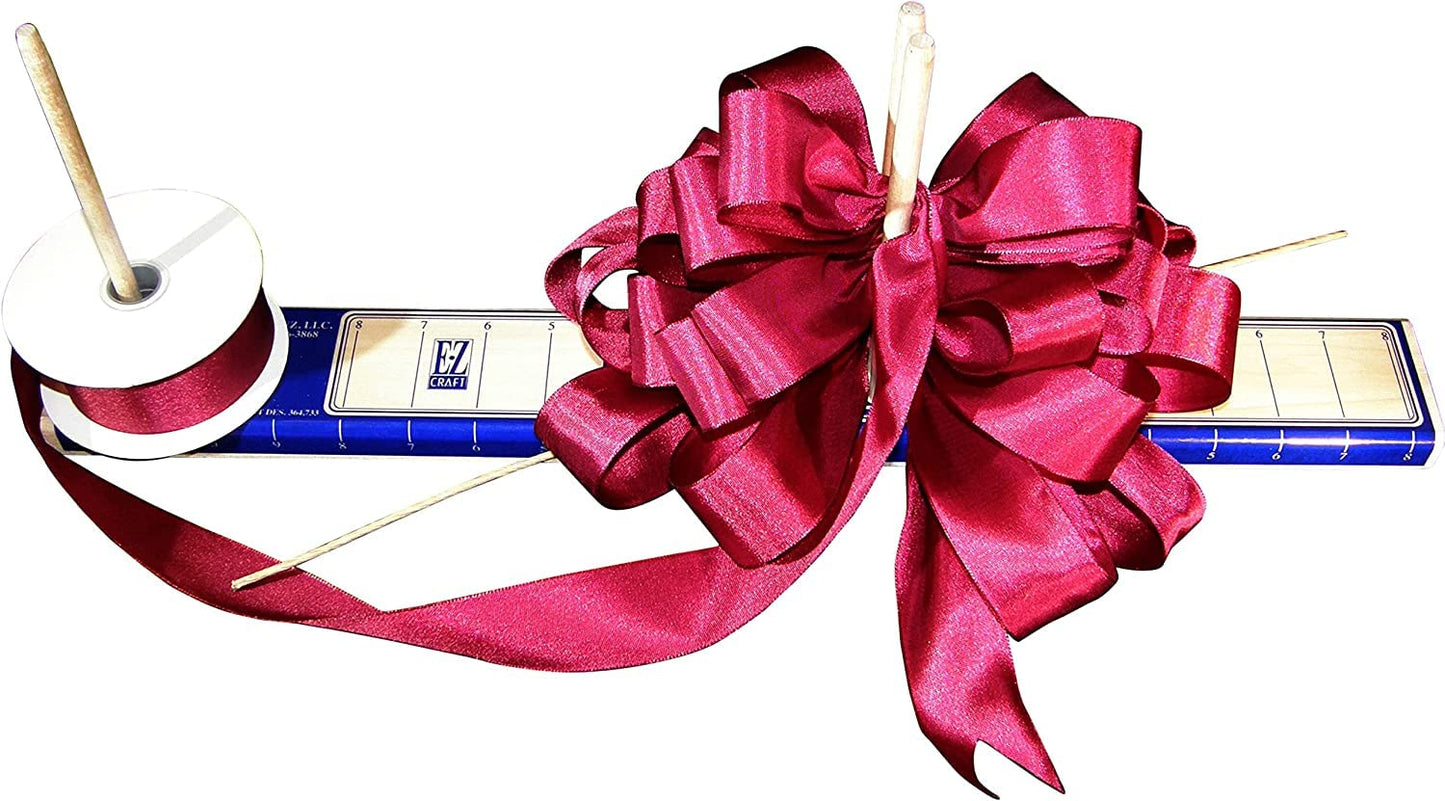 Deluxe EZ BowMaker - Bow Making Tool - Crafting Bowmaker - Professional Designer Bow Maker - DIY Wreath Bows, Hair Bows, And More