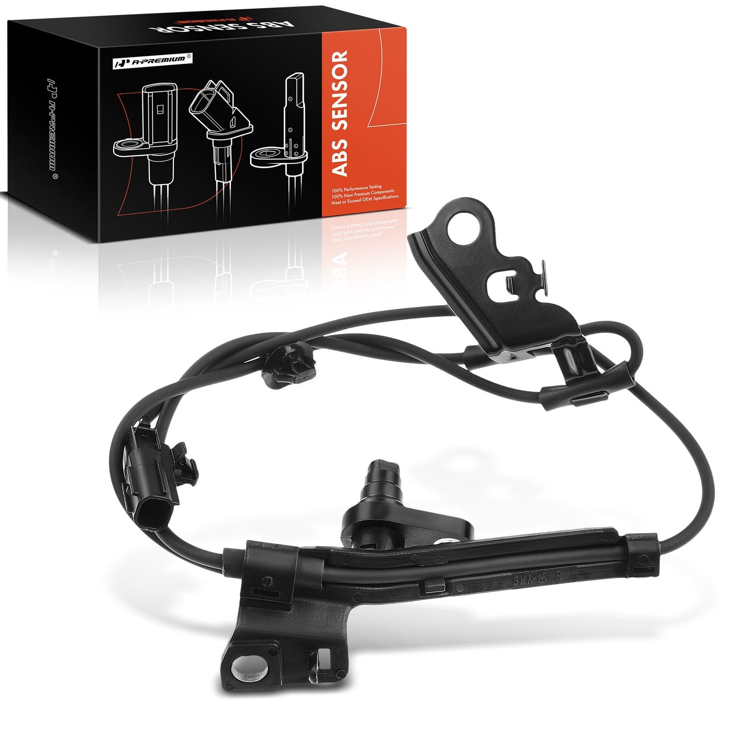 A-Premium ABS Wheel Speed Sensor Compatible with Pontiac Vibe 2009-2010 Toyota Matrix Corolla 2009-2012 2014-2018 Front Right Passenger Side