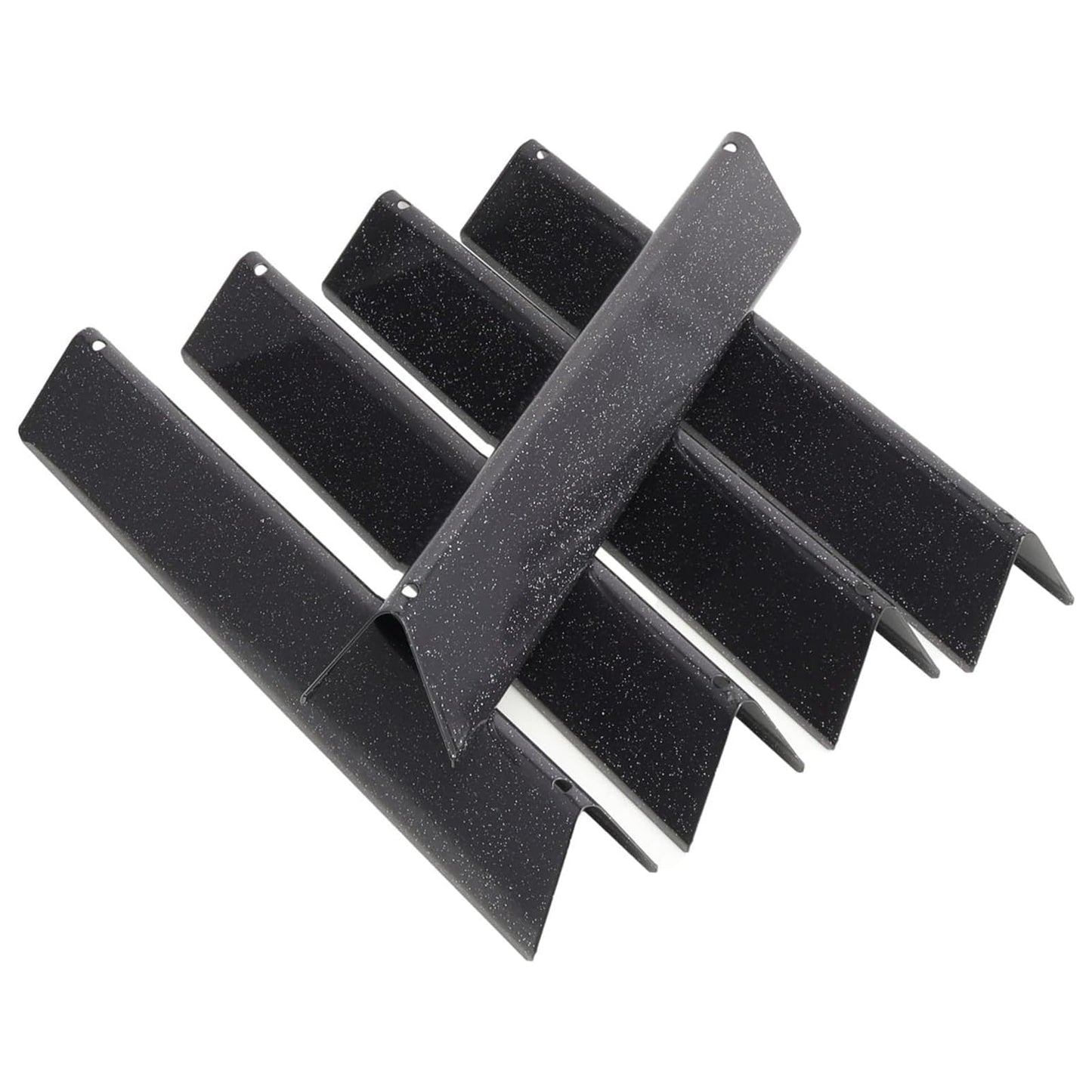 7636 Flavorizer Bars for Weber Spirit & II Spirit 300 Series, Spirit E310 S310 E320 S320 Grills (with Front-Mounted Control), Replacement Part for Weber 67046 69797 68843, Porcelain Enamel, 5-Pack