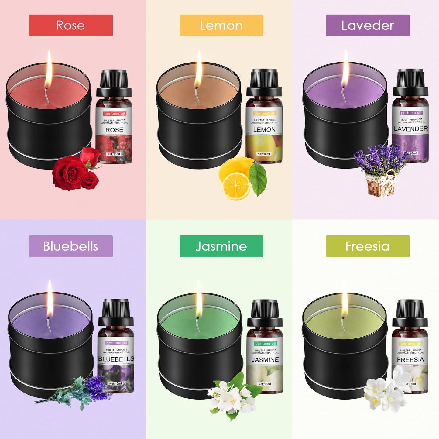 Complete Candle Making Kit with Wax Melter, Making Supplies,DIY Arts&Crafts Gift for Beginners,Adults,Including 500w Electronic Stove,Wicks,Rich Scents,Dyes,Melting Pot,Candle tins