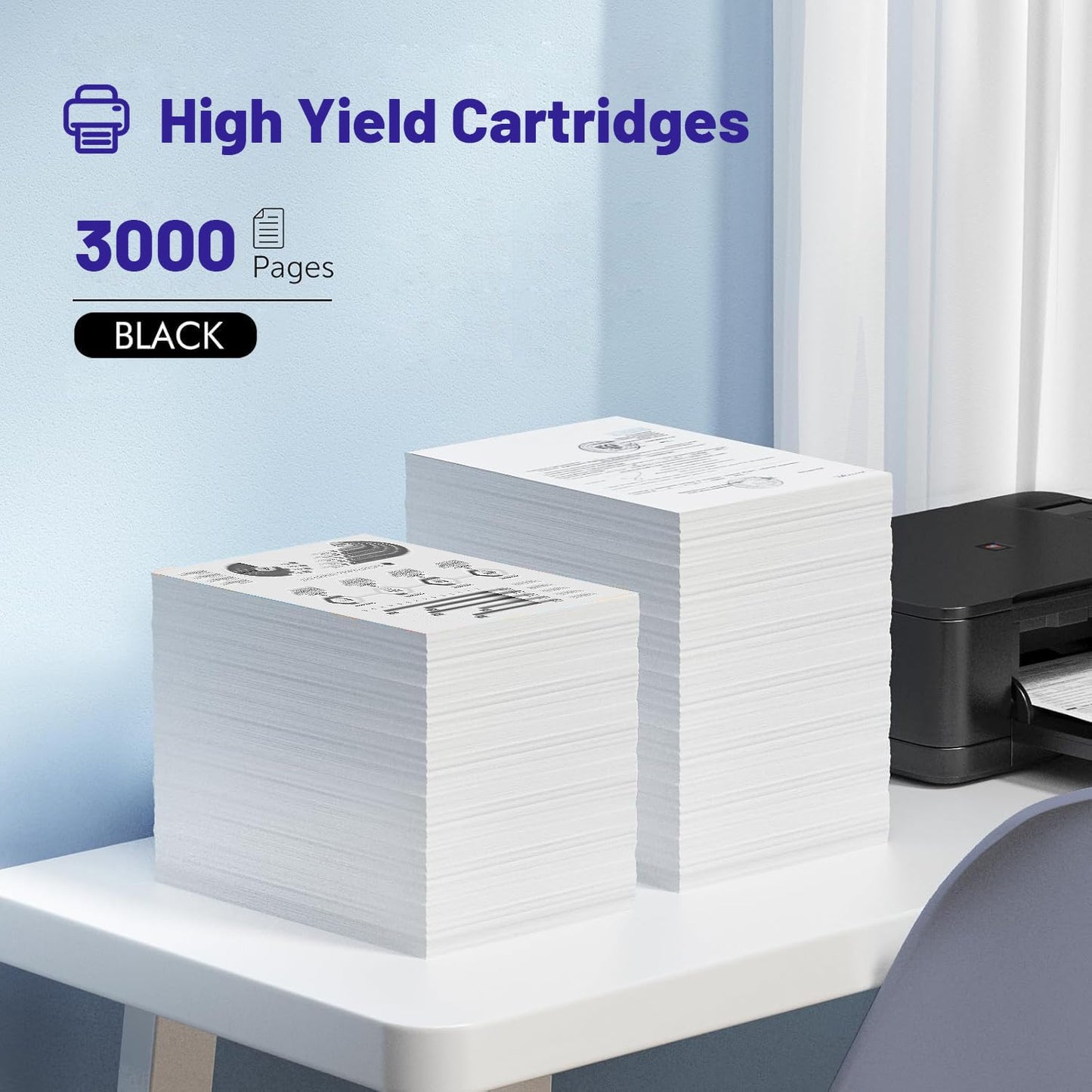 NSDHInk (WITH CHIP) TN760 Toner Cartridges Replacement for Brotner TN 760 TN-760 TN730 High Yeild use for Brotner DCP-L2550DW HL-L2350DW MFC-L2750DW MFC-l2710DW HL-L2370DW HL-L2390DW HL-L2395DW, 4Pack
