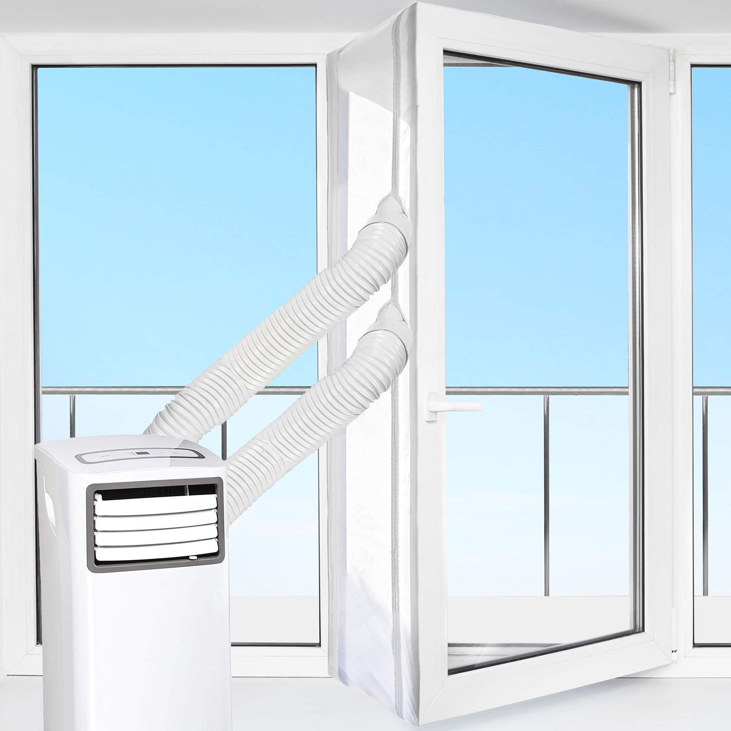 HOOMEE 560CM|220” Universal Window Seal for Portable Air Conditioner