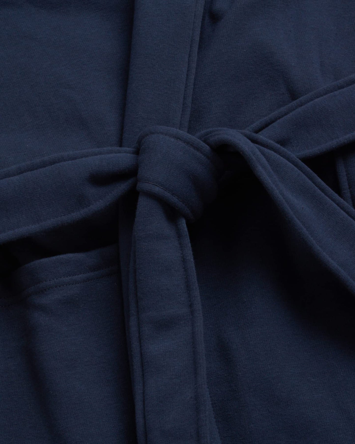 Eddie Bauer Men’s Bonded Fleece Robe, Navy, Medium