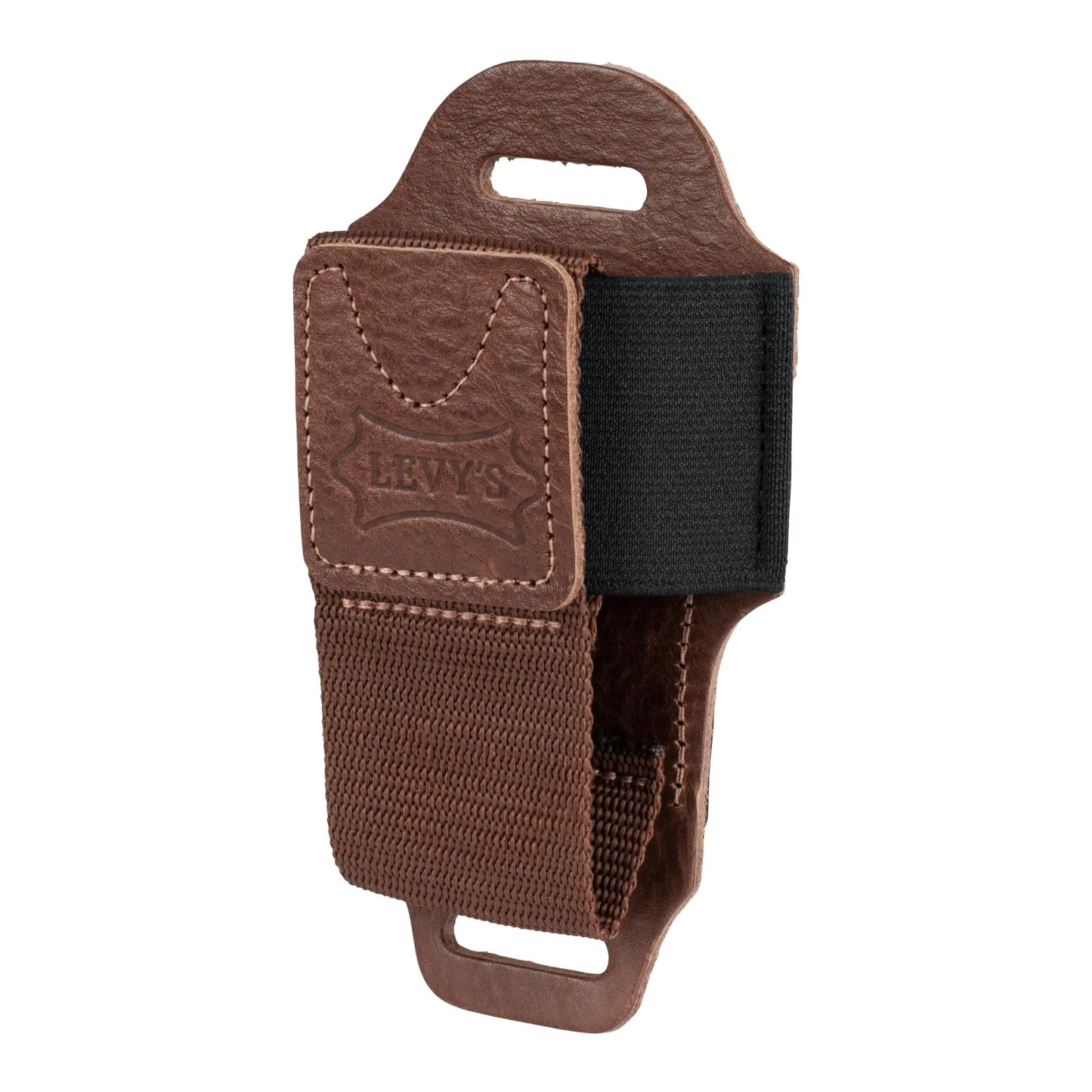 Wireless Transmitter Bodypack Holder – Brown Leather