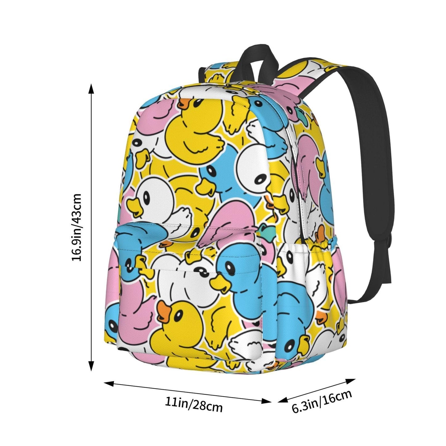Jbofyee Backpack For Men Women, Duck #04, One Size, Daypack Backpacks