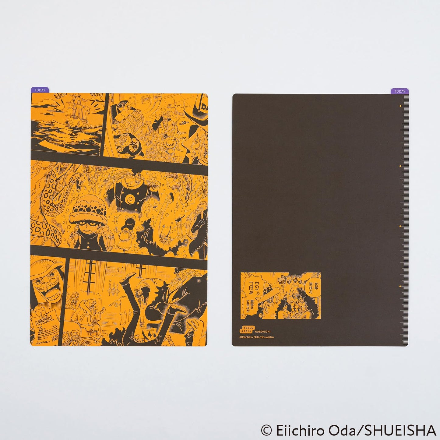 Hobonichi Techo Accessories ONE PIECE magazine: Hobonichi Pencil Board for A5 Size (Memories - Trafalgar Law)