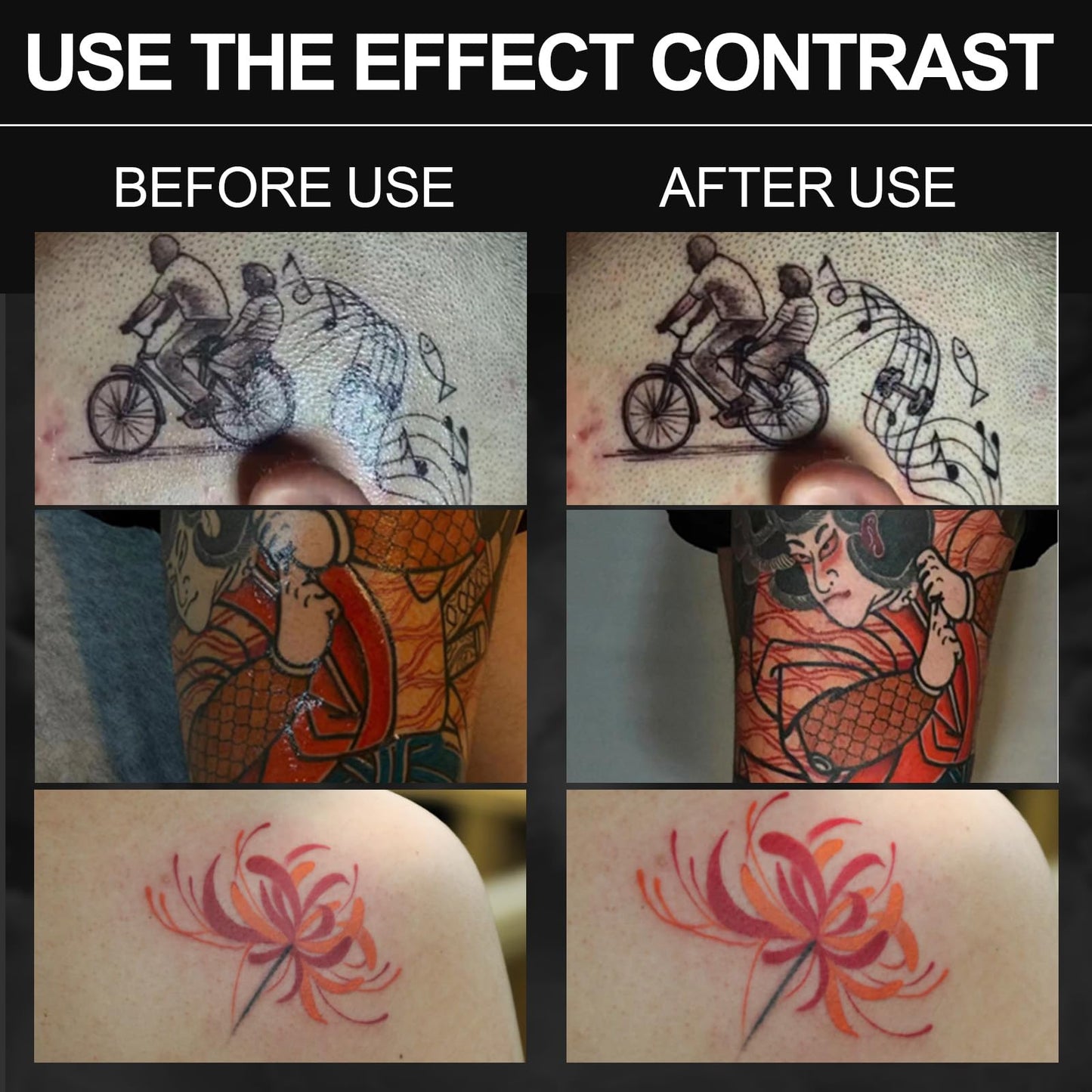 Nevixtal Tattoo Equipment and Supplies,Tattoo Artist Gifts,Selfie Light and Circular Polarizer Filter,Tattoo Accessories with Front & Back Clip Take Photos to Show The True Effect of The Tattoo.