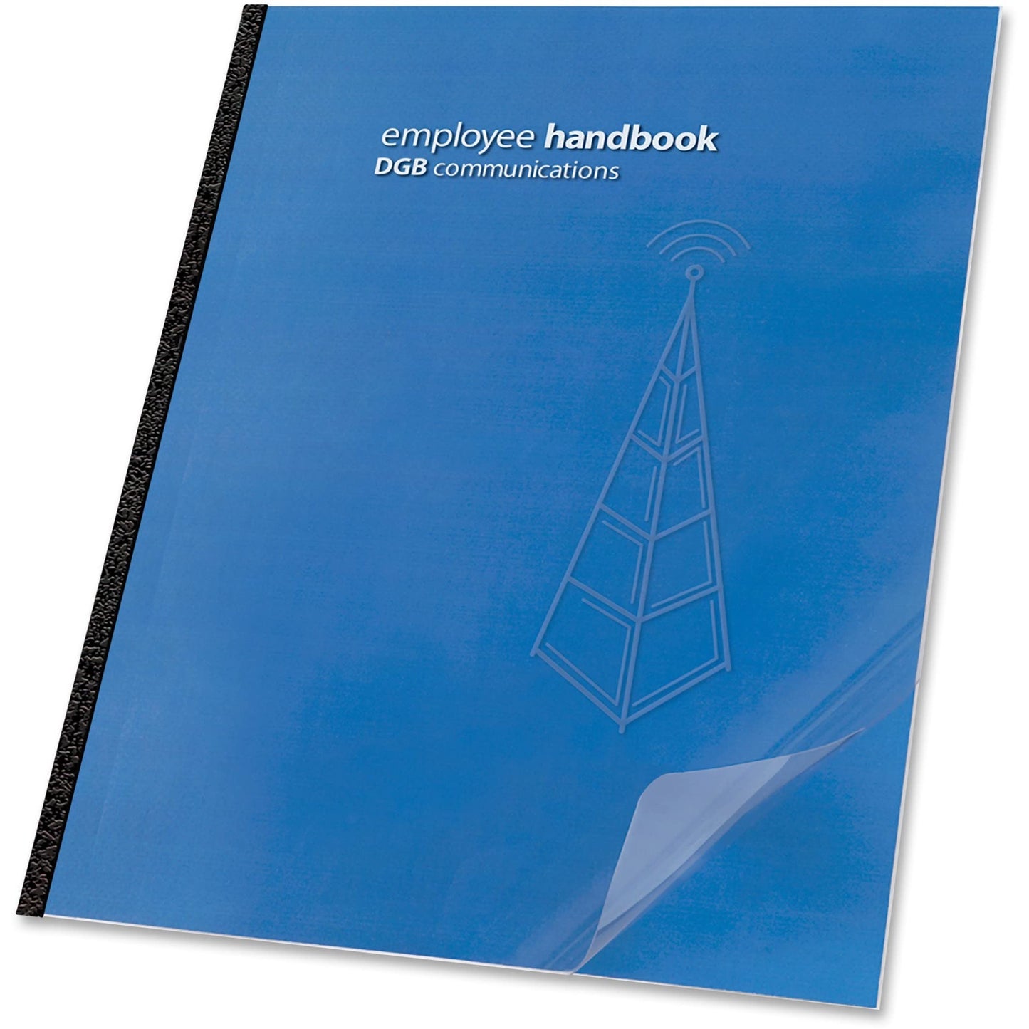 GBC Clear View Presentation Covers, Round Corners, Clear, Unpunched, 100 Pack (2000036P)
