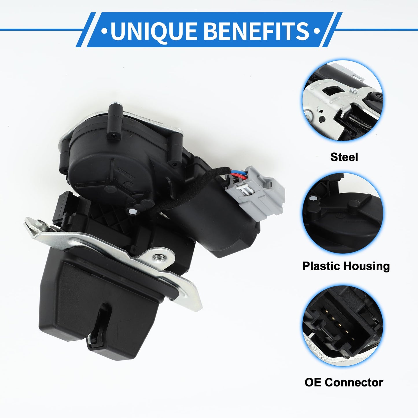 VekAuto Rear Liftgate Door Lock Actuator for Lincoln MKX 2016-2018 for Ford Edge 2015-2020 Tailgate Latch Assembly