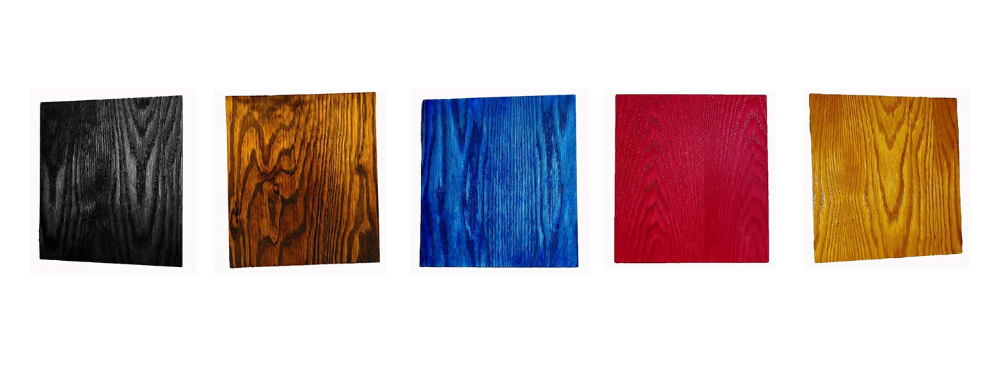 Wood Dye Kit With 5 Colors - Makes 5 Quarts of Stain