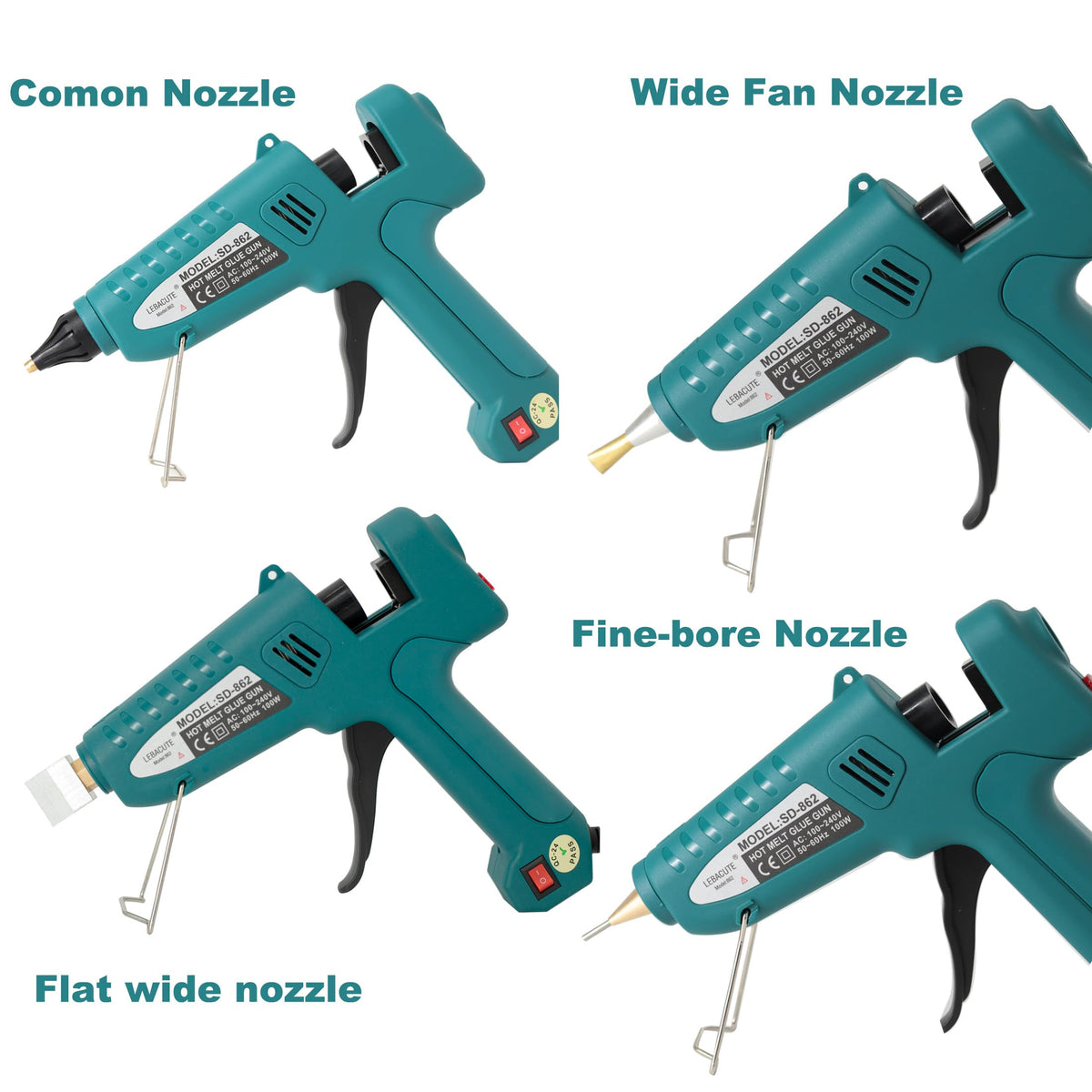 Professional Hot Glue Gun Kit, Full Size