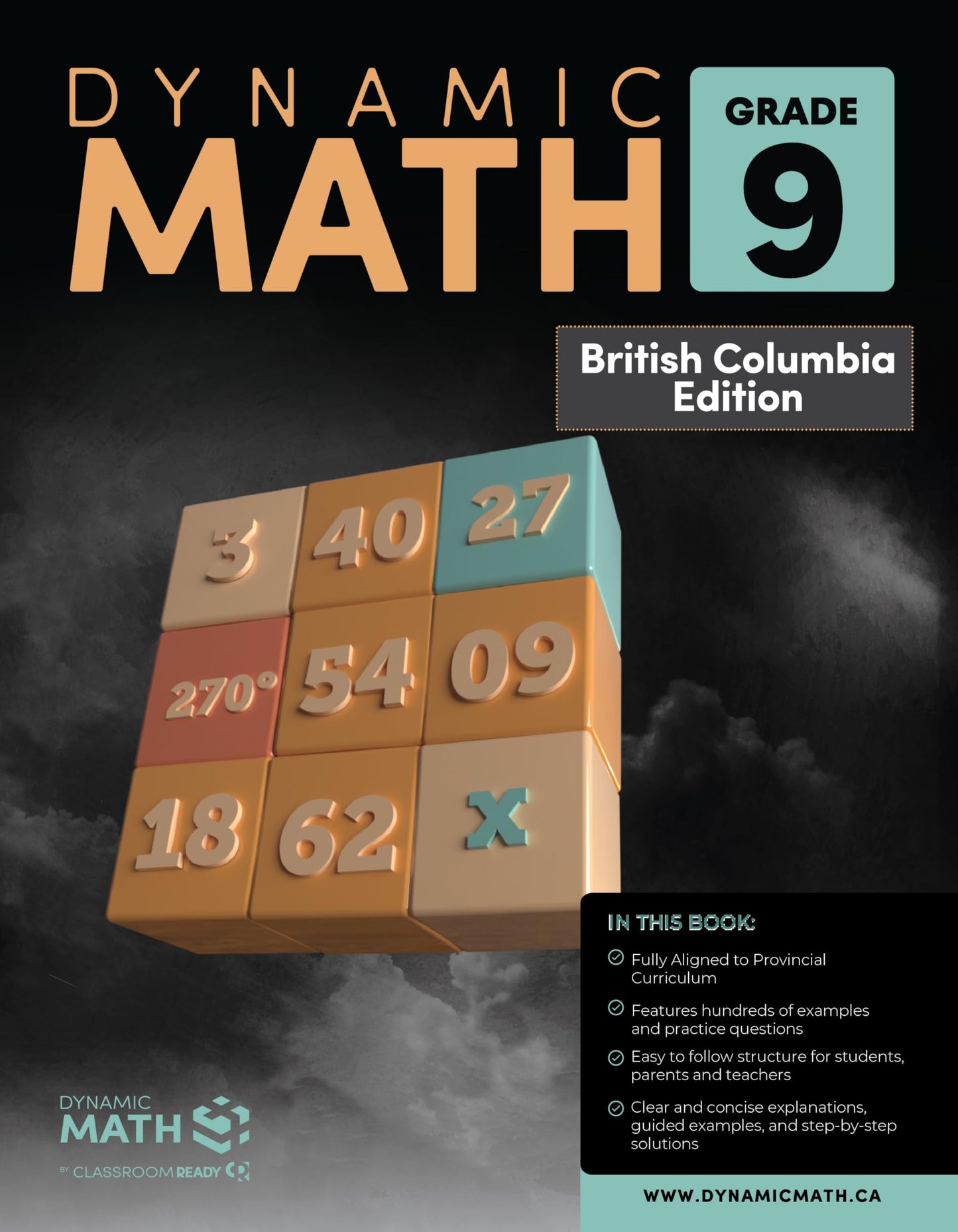Dynamic Math Workbook - Complete Grade 9 Mathematics Curriculum (BC Edition)