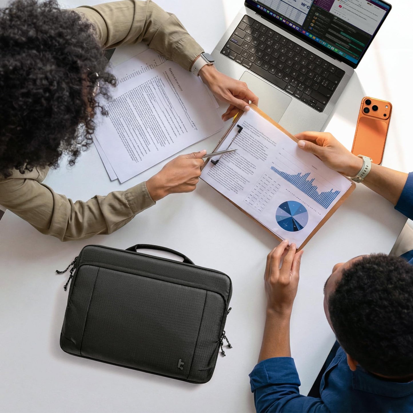 tomtoc 360° Protective Laptop Case for 14-inch MacBook Pro M5 Pro/Max (2026) A3426 A3427 A3434, M4/M3/M2/M1 A3112 A3401 A3185, Water-Resistant Laptop Sleeve with CornerArmor, Fits 13.8" Surface Laptop