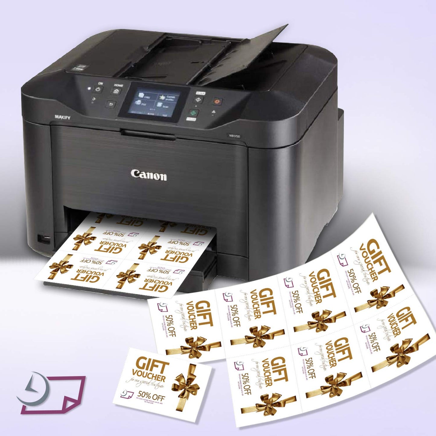 NextDayLabels - Blank Perforated Printable Cardstock, 8 Cards per Sheet, 100# tag - for laser and inkjet printer, 4-1/4" x 2-3/4" Each Card - 800 Cards - Made in the USA
