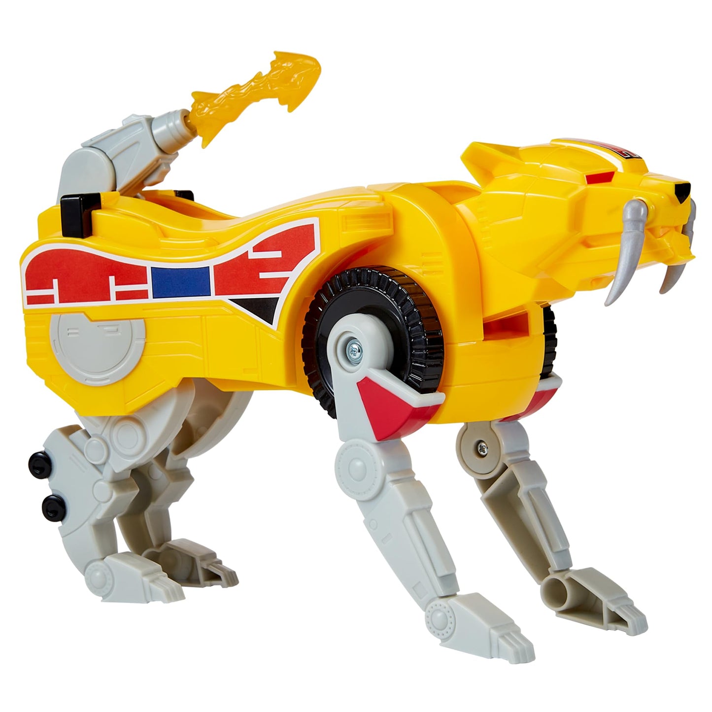Mighty Morphin Power Rangers - Saber-Toothed Tiger Dinozord - Playmates Toys