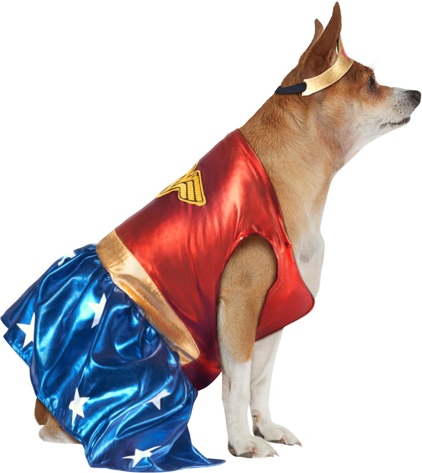 Rubies Costume Co DC Heroes and Villains Collection Pet Costume, X-Large, Wonder Woman