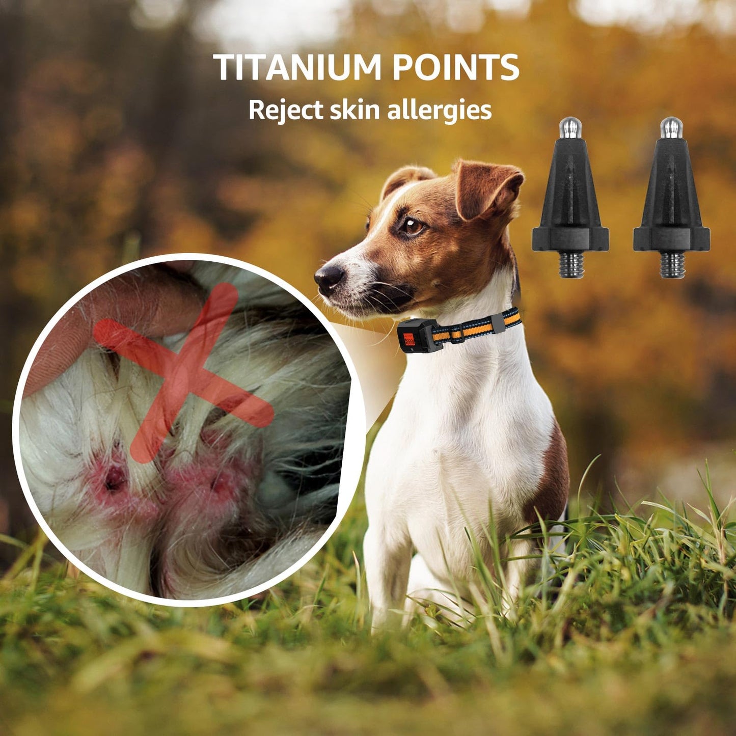 GPS Wireless Dog Fence Collar for Lagre Outdoor Use, Precise Pet Containment System with Smart GPS Signal Boost Tech for M/L Dogs, IPX6 Waterproof with 3 Warning Modes, Adjustale Radius 30-900 M