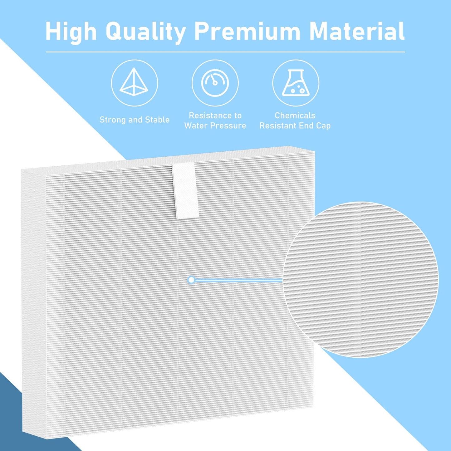 10-00814 Hot Tub Spa Simplicity Flat Filters Compatible with Bullfrog M Series M6 M7 M8 M9, Swim Series S150 S180XD S200 and A Series A5 A6 A7 A8 A9 (2023 to Present) 6 Pack