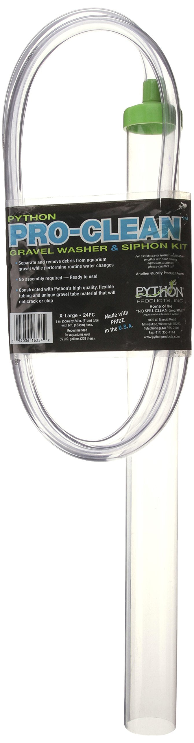 Python Pro-Clean Gravel Washer & Siphon Kit - X-Large