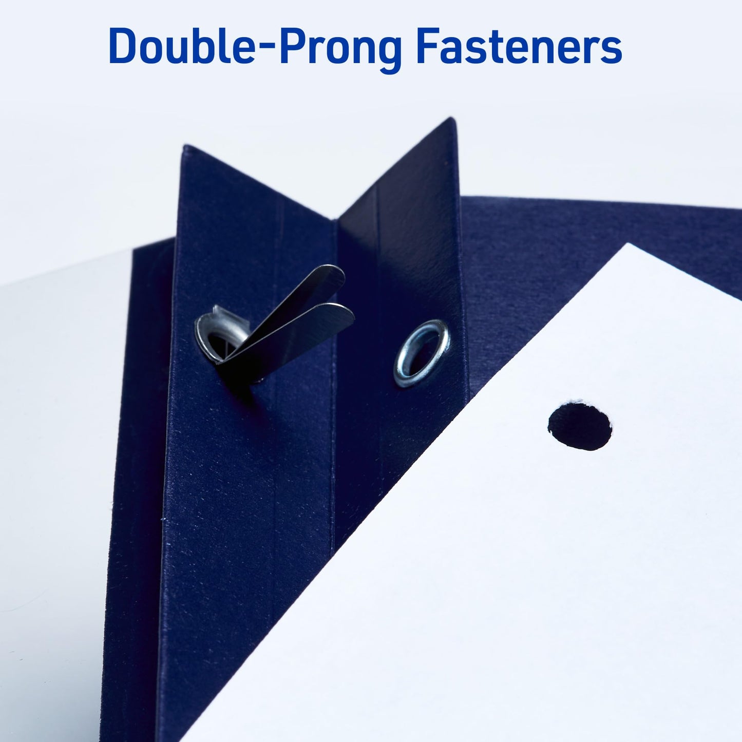 Durable Clear Front Report Covers, Dark Blue, 25 Covers/BX