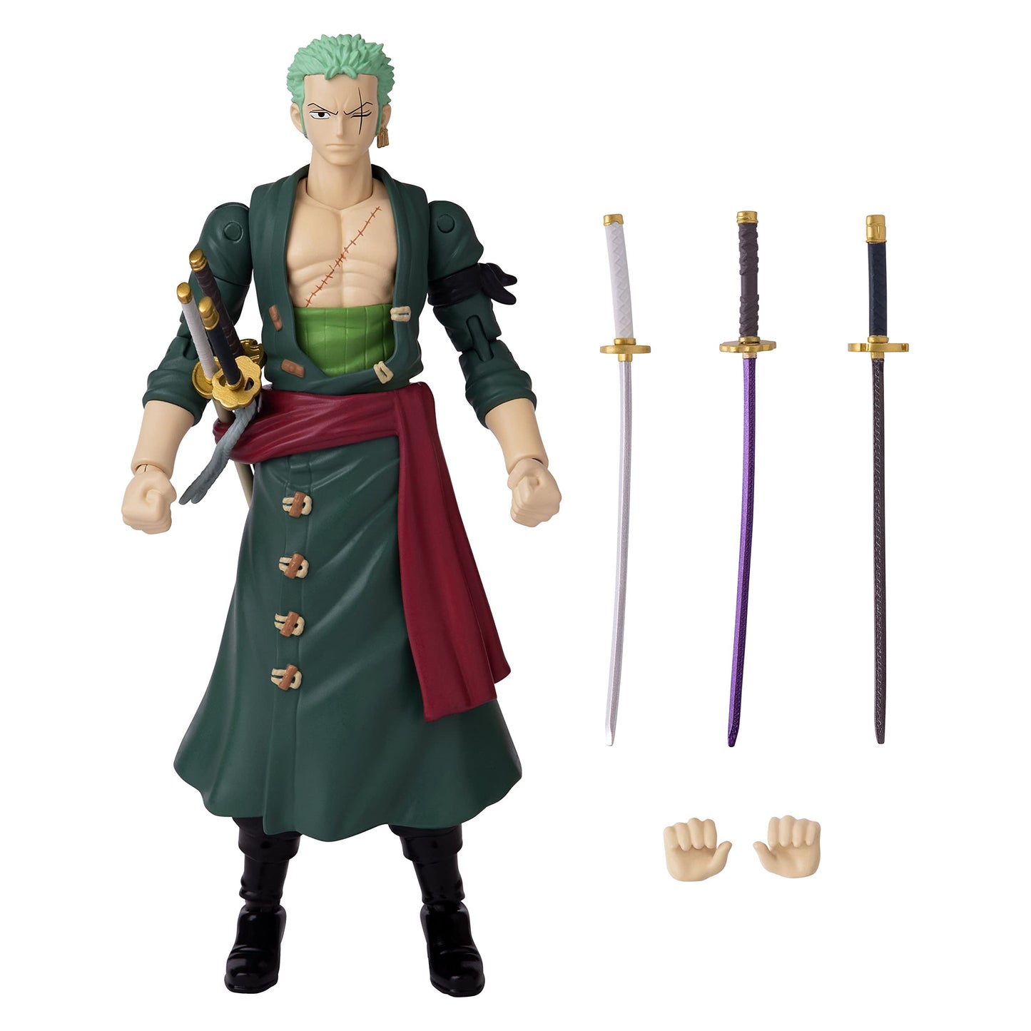 Bandai - Anime Heroes - One Piece - Zoro Action Figure (36932)