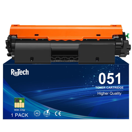 051 Black Toner Cartridge,1 Pack Compatible Replacement for Canon 051H CRG-051 for ImageCLASS MF264dw MF269dw LBP162dw LBP161dn MF266dn MF263dn Printer,No Fading,No Streak, with Upgraded Chip