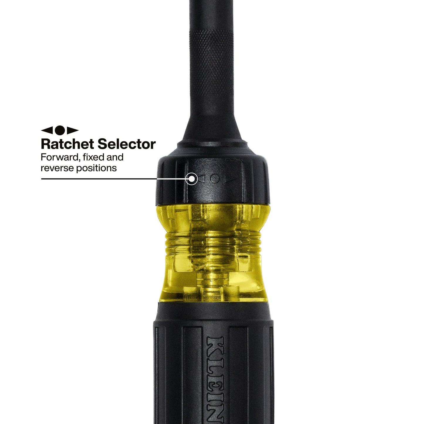 Klein Tools 32315HD 15-in-1 Multi-Bit Ratcheting Screwdriver, Impact-Rated, 7 Double-Ended Proflex Torsion Zone Tips, 1/4-Inch Nut Driver, 8-Piece