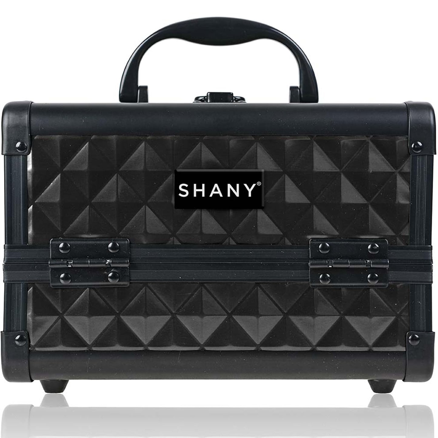 SHANY Mini Makeup Train Case with Mirror - Twilit