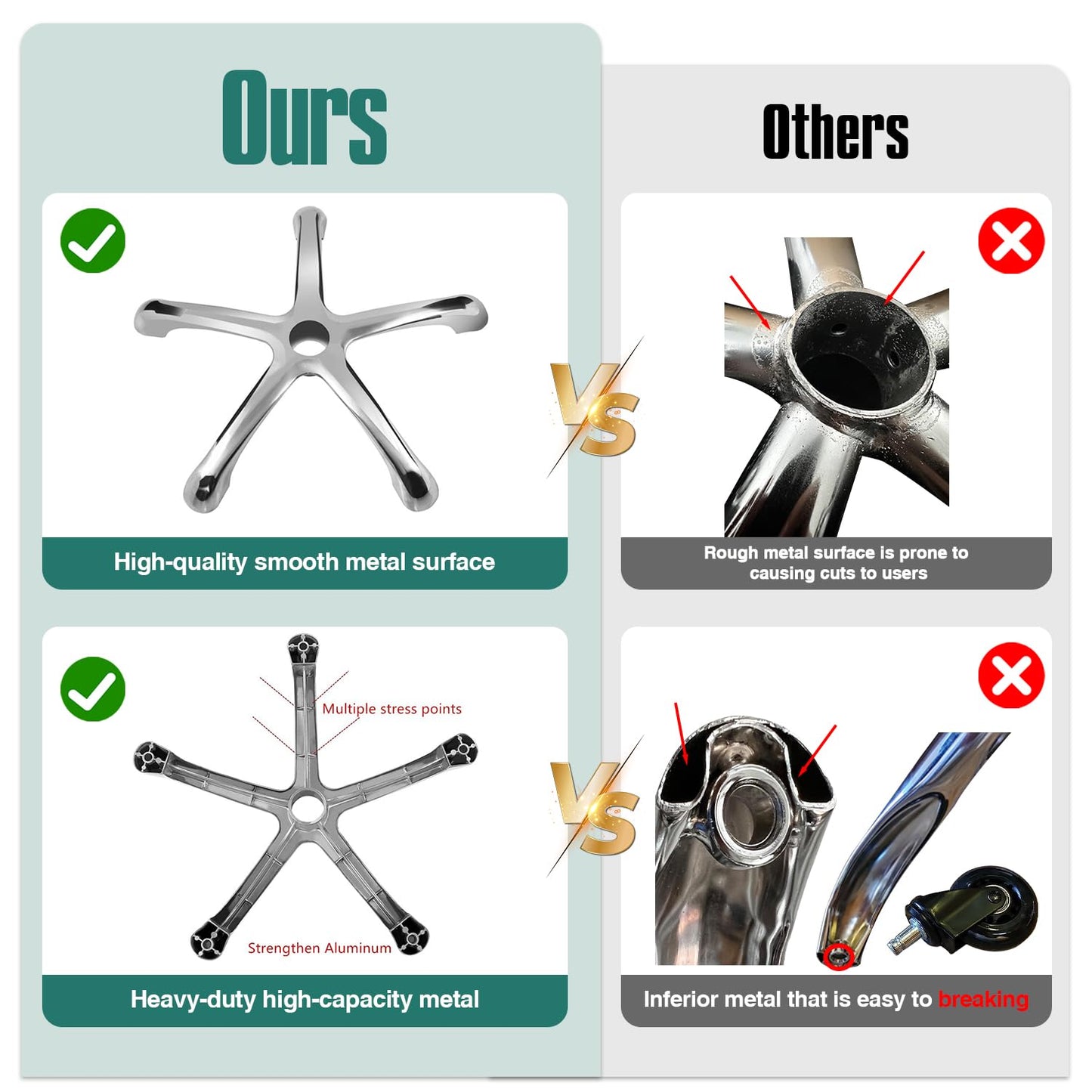 Ainilaily Rolling Stool with Wheels Adjustable Height, Roller Stool for Massage Medical Tattoo Spa Heavy Duty Swivel Desk (Super Thick Cushion, Black)