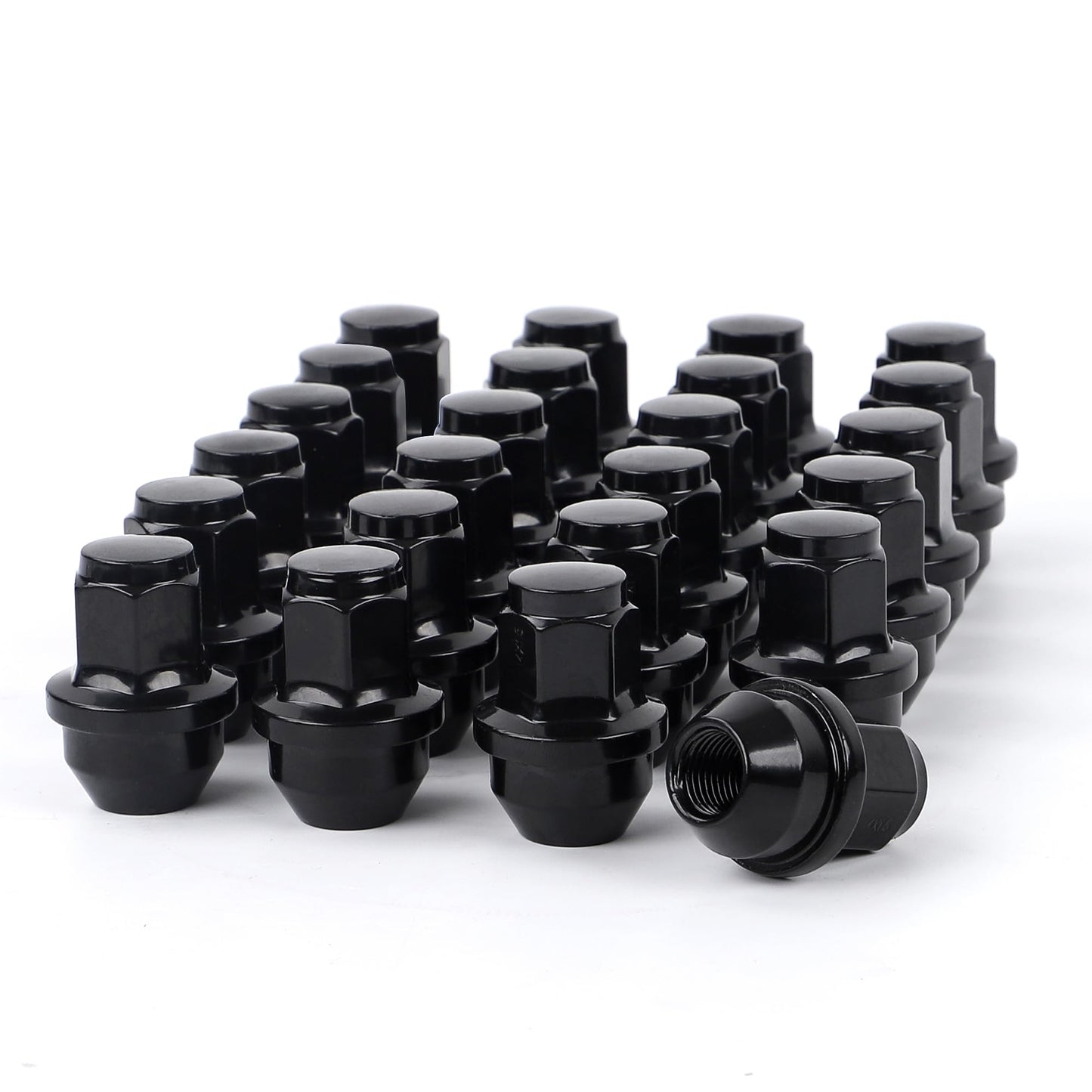 EZISOE 24pcs 14x1.5 Thread Lug Nuts with 13/16"(21mm) Hex Factory Style Wheel Lug Nuts for 2015-2025 F150 Expedition Navigator Factory Wheels