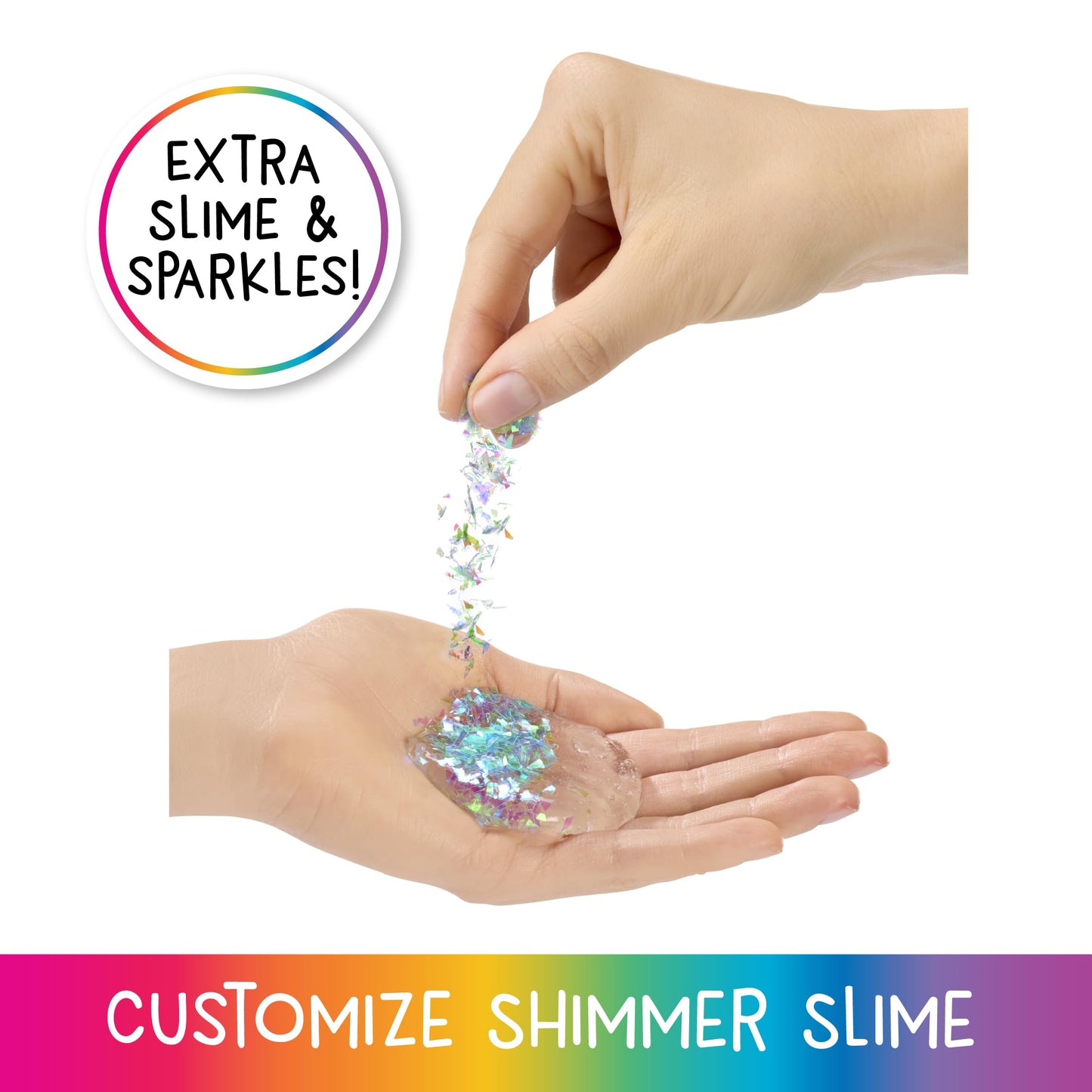 Rainbow High Rainbow Shimmers with Slime – Skyler, Blue 11” Fashion Doll, Create a Rainbow Doll, Slime Kit, Pet Bunny, Kids Gift 4+