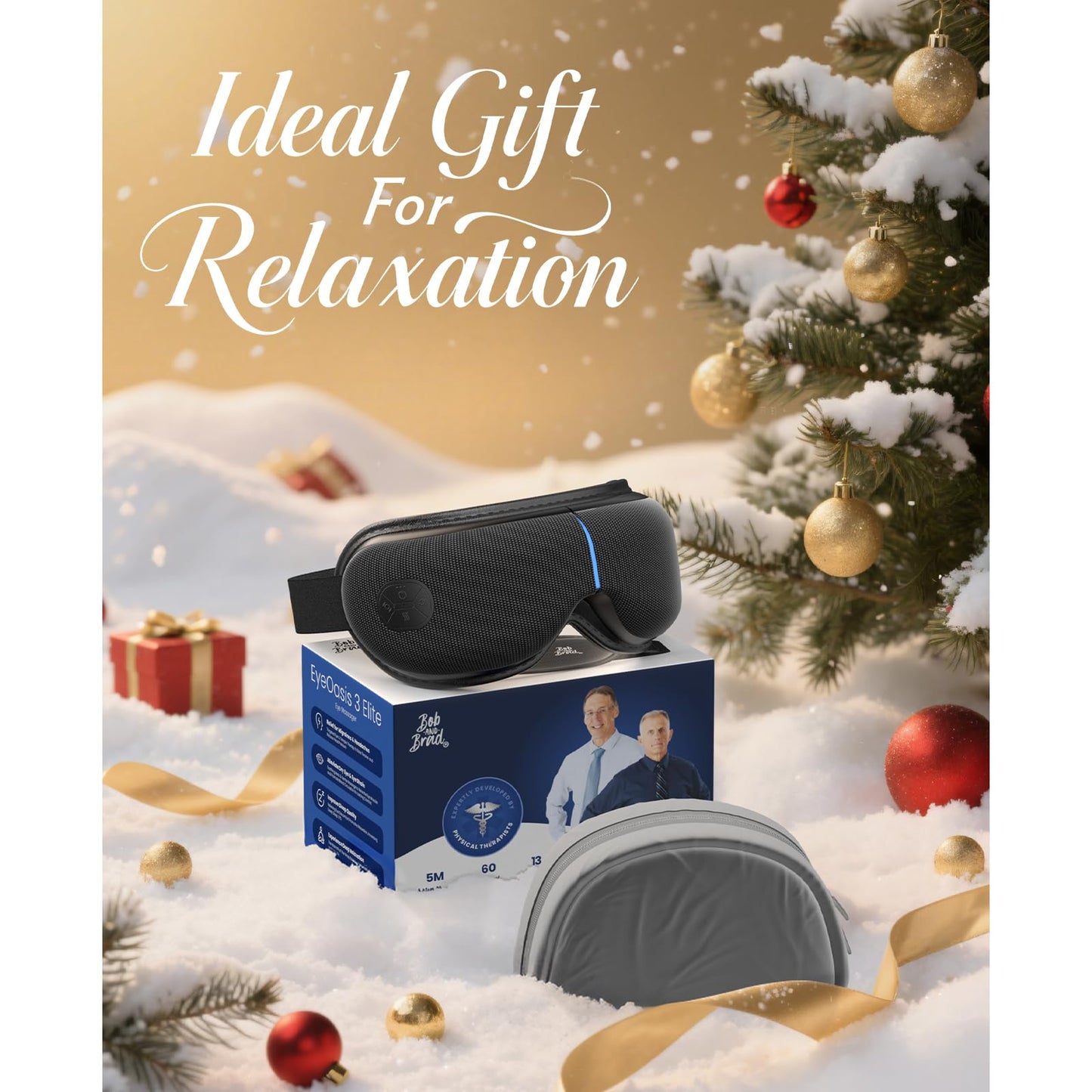 BOB AND BRAD EyeOasis 3 Elite Eye Massager with Heat and Cooling