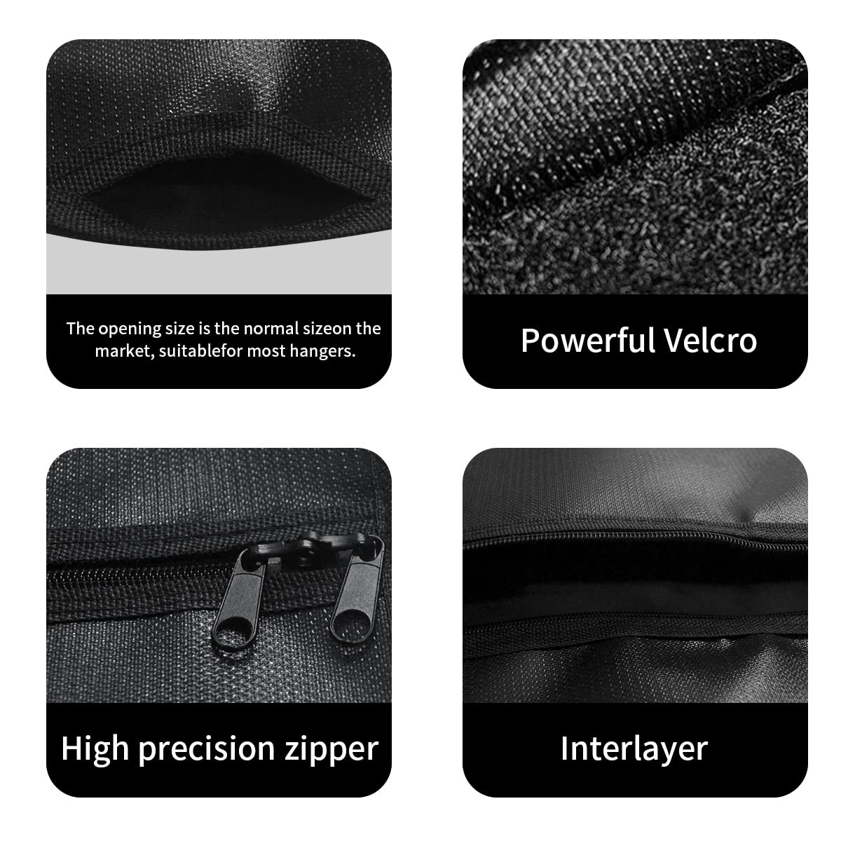 Sdstone Hanger Diversion Fireproof & Waterproof Safe with Lock and Small Fireproof Bag, Hidden pocket safe hanger, Under Hanging Clothes with Pocket to Hide