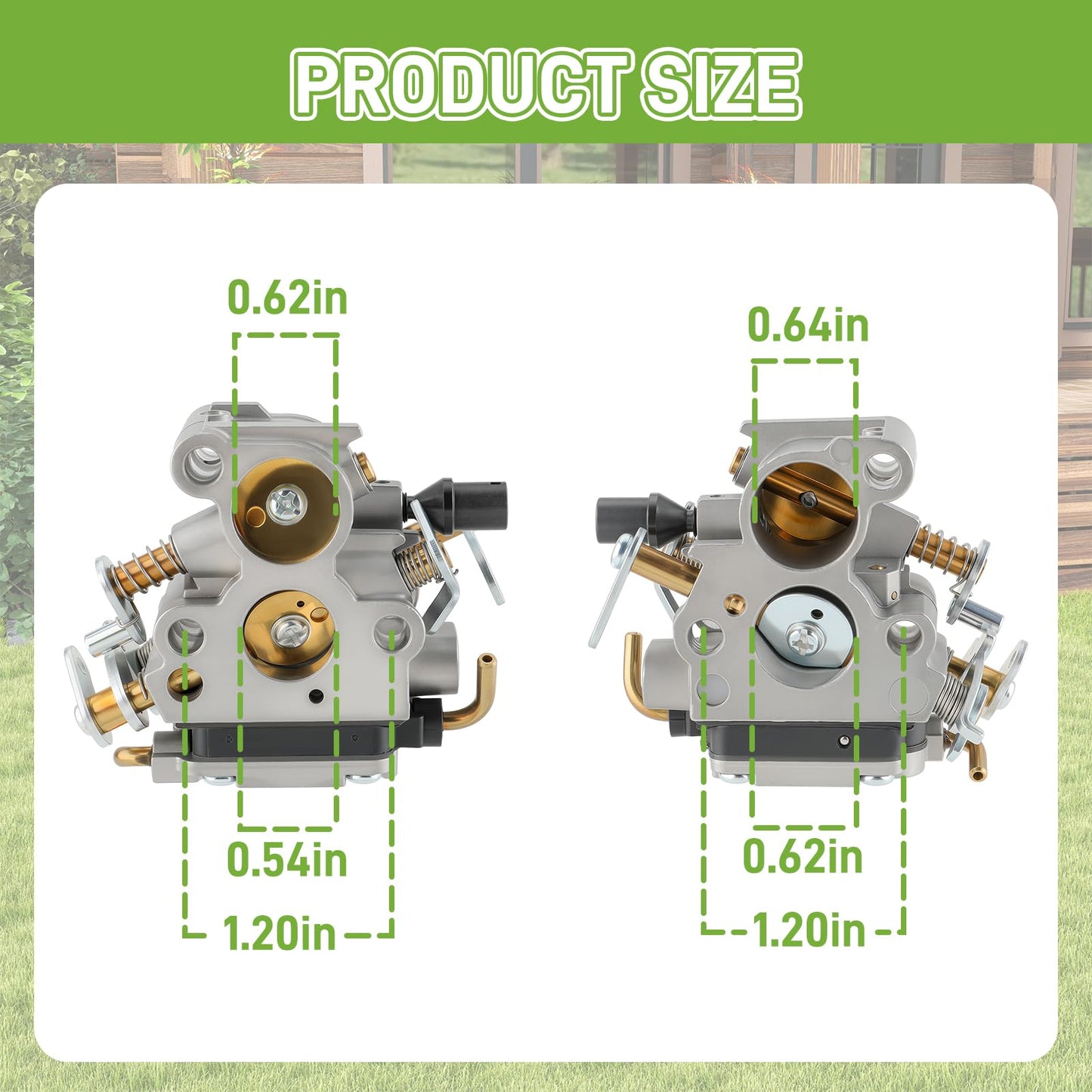 partszen 574719402 Carburetor for Husqvarna 235 240 235E 240E 236 236E Jonsered CS2234 CS2238 CS2234S CS2238S Red Max GZ380 ZAMA C1T-W33C Chainsaw Carb Kit